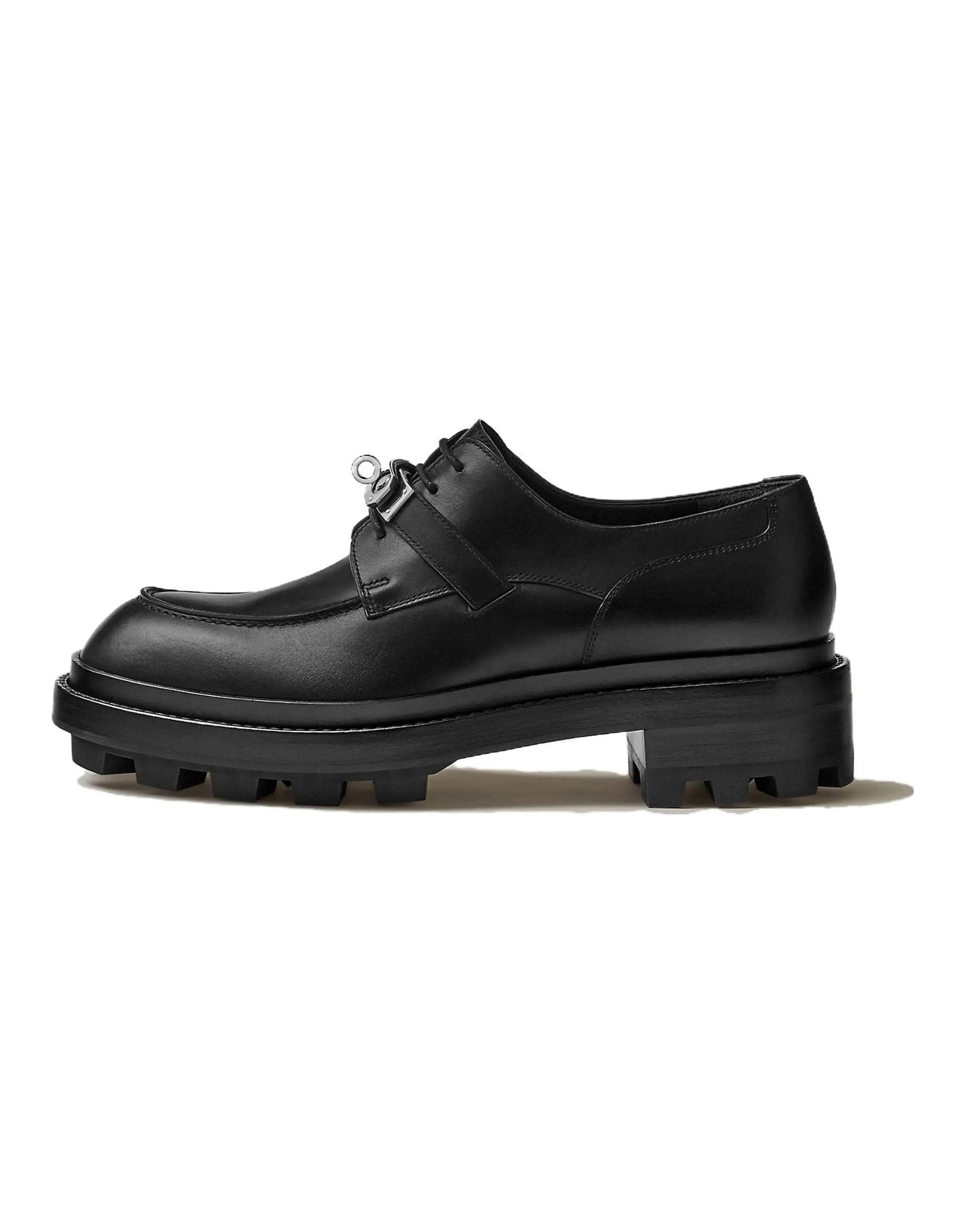 HERMES First Casual Shoes Men's Black