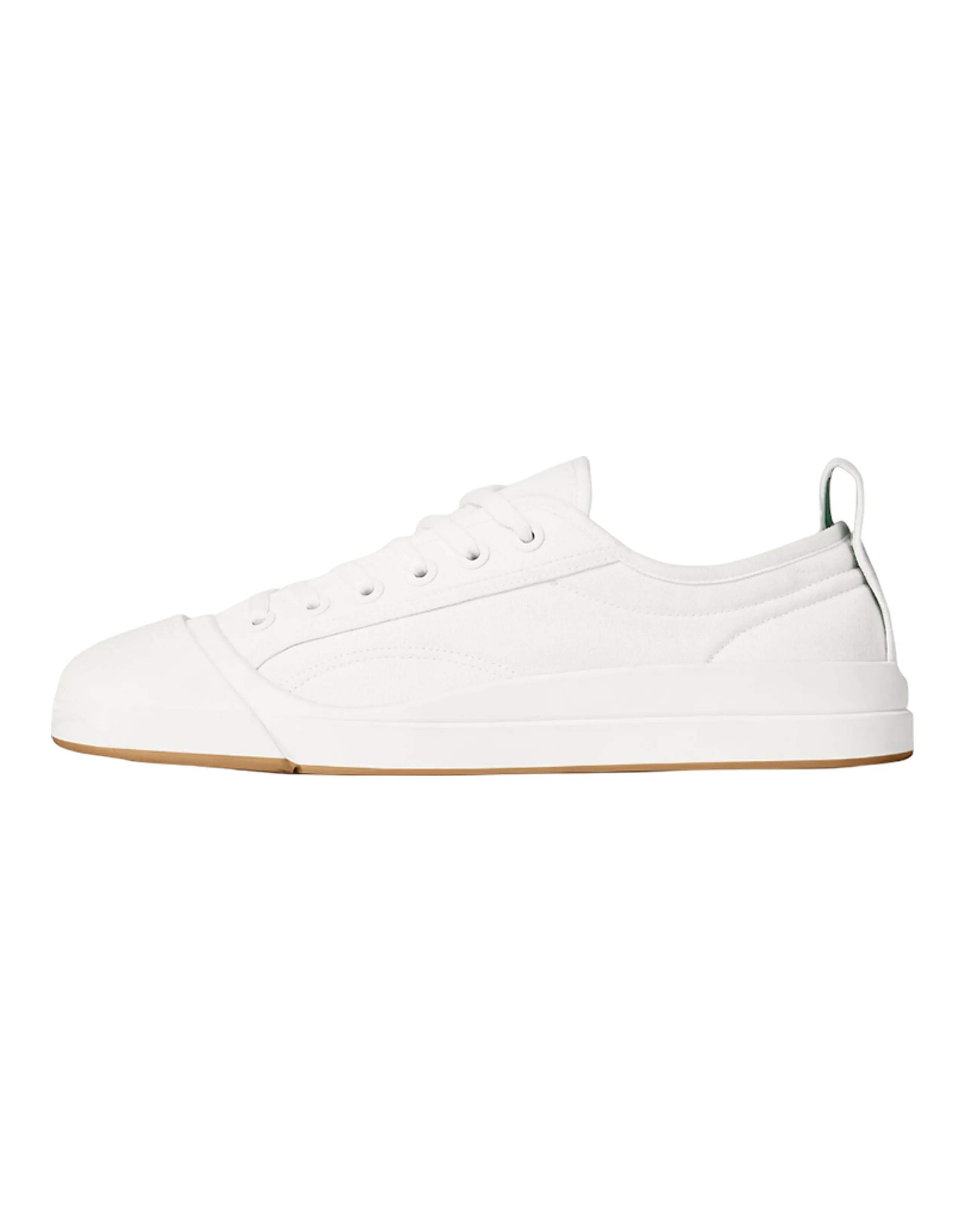 Bottega Veneta Vulcano Sneaker White Canvas