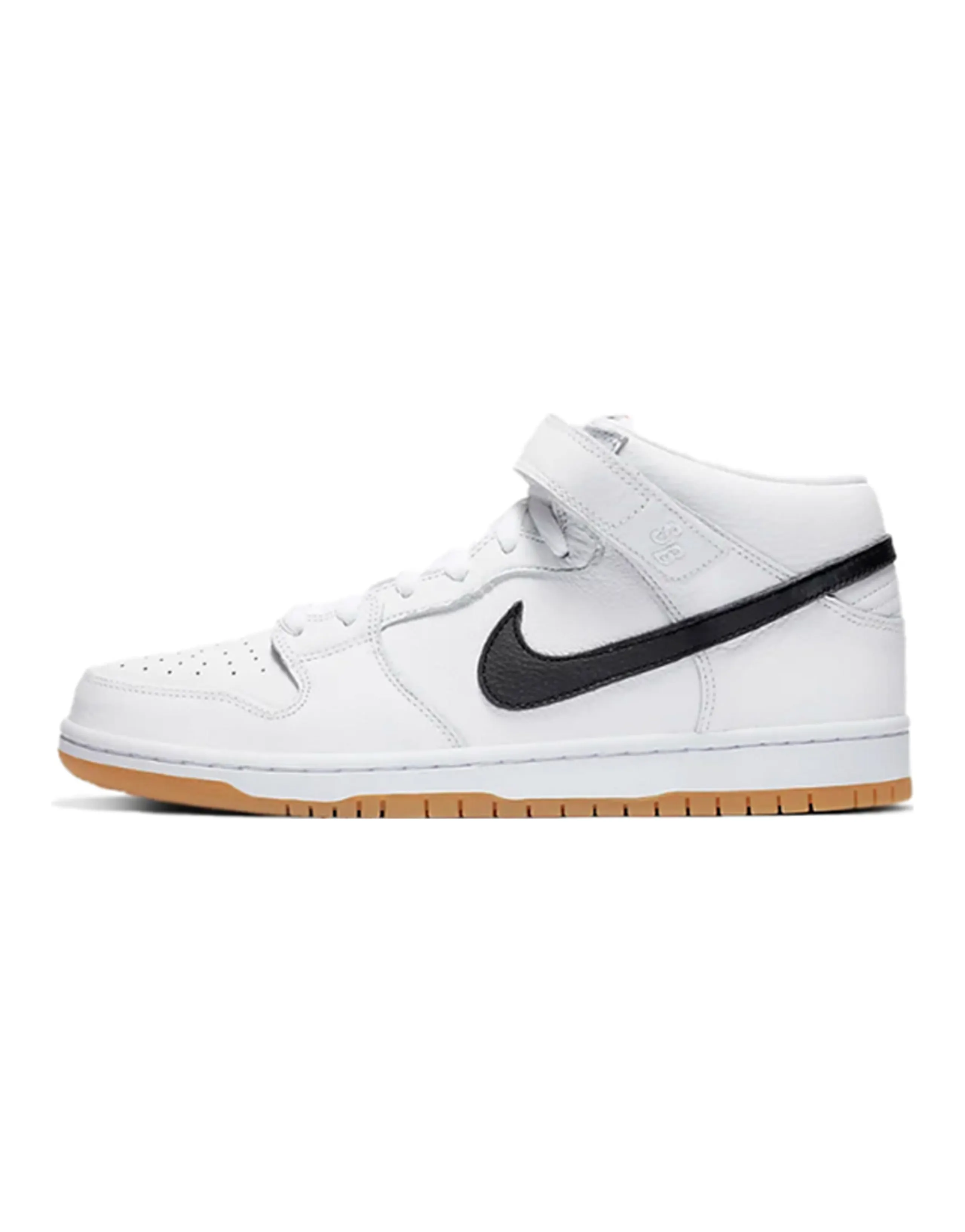Nike Sb Dunk Mid Orange Label White