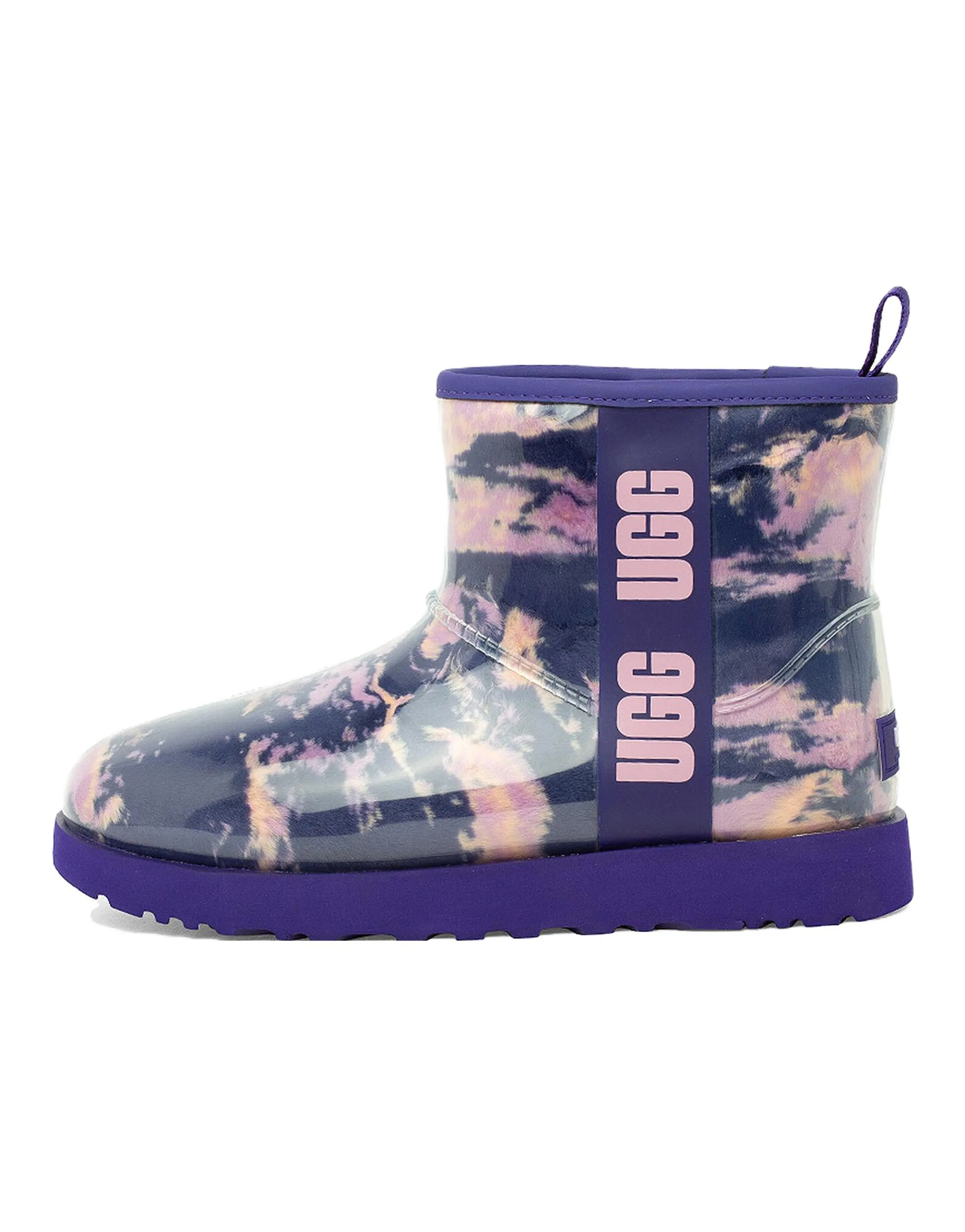 UGG Classic Clear Mini Boot Marble Violet Night Women's