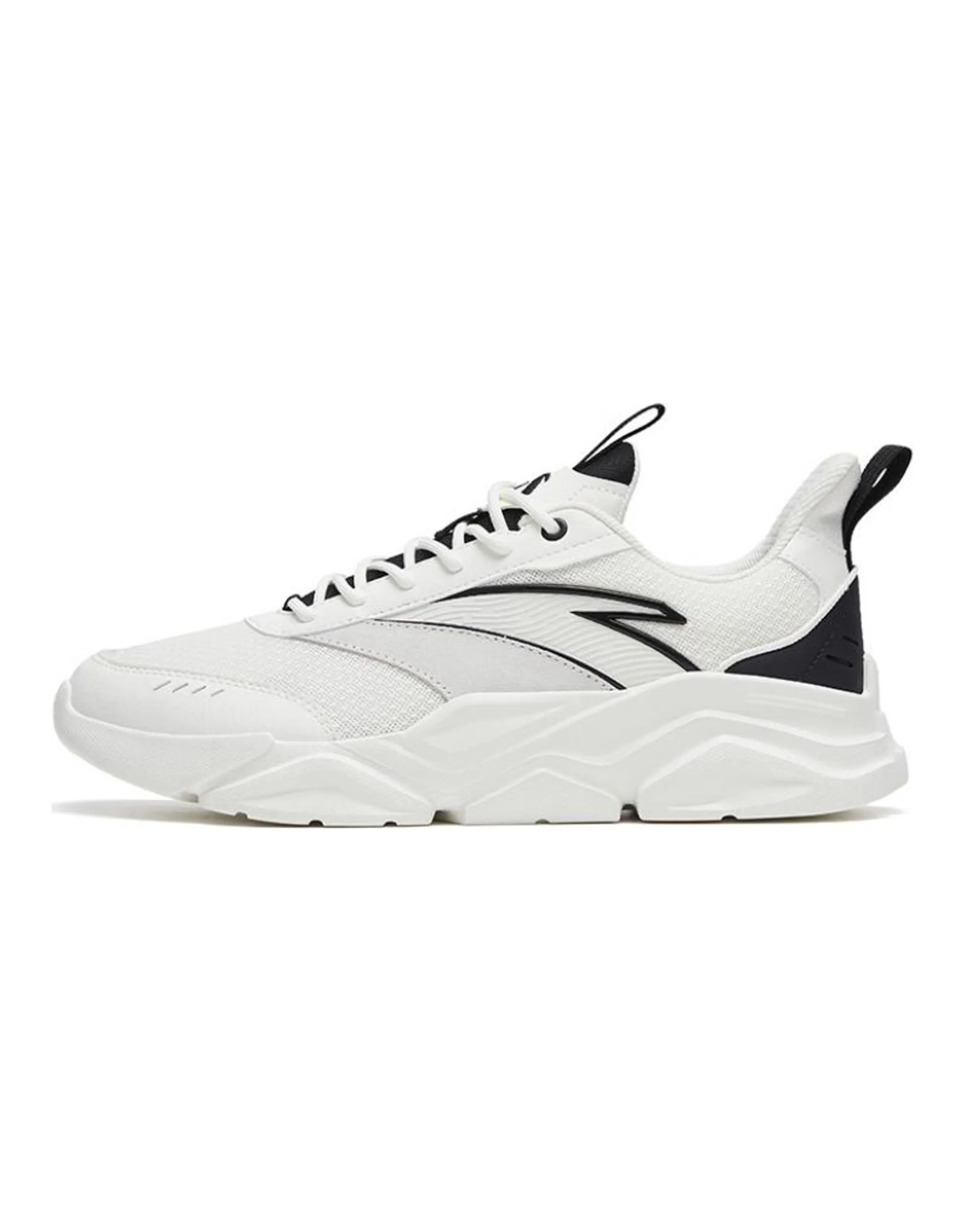 ANTA Casual Shoes Men Low-Top White Black