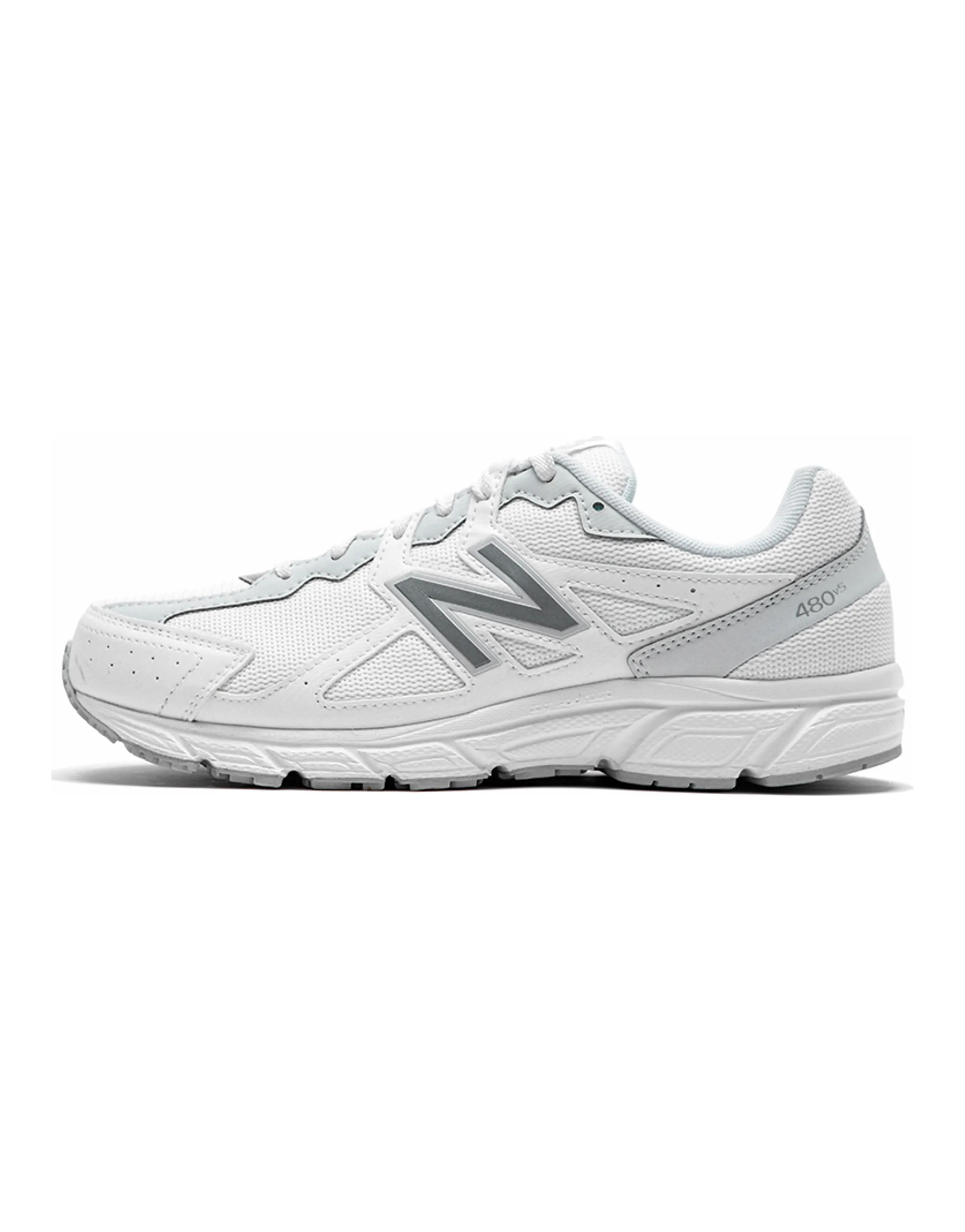 New Balance 480 V5 For Grey/White Women's