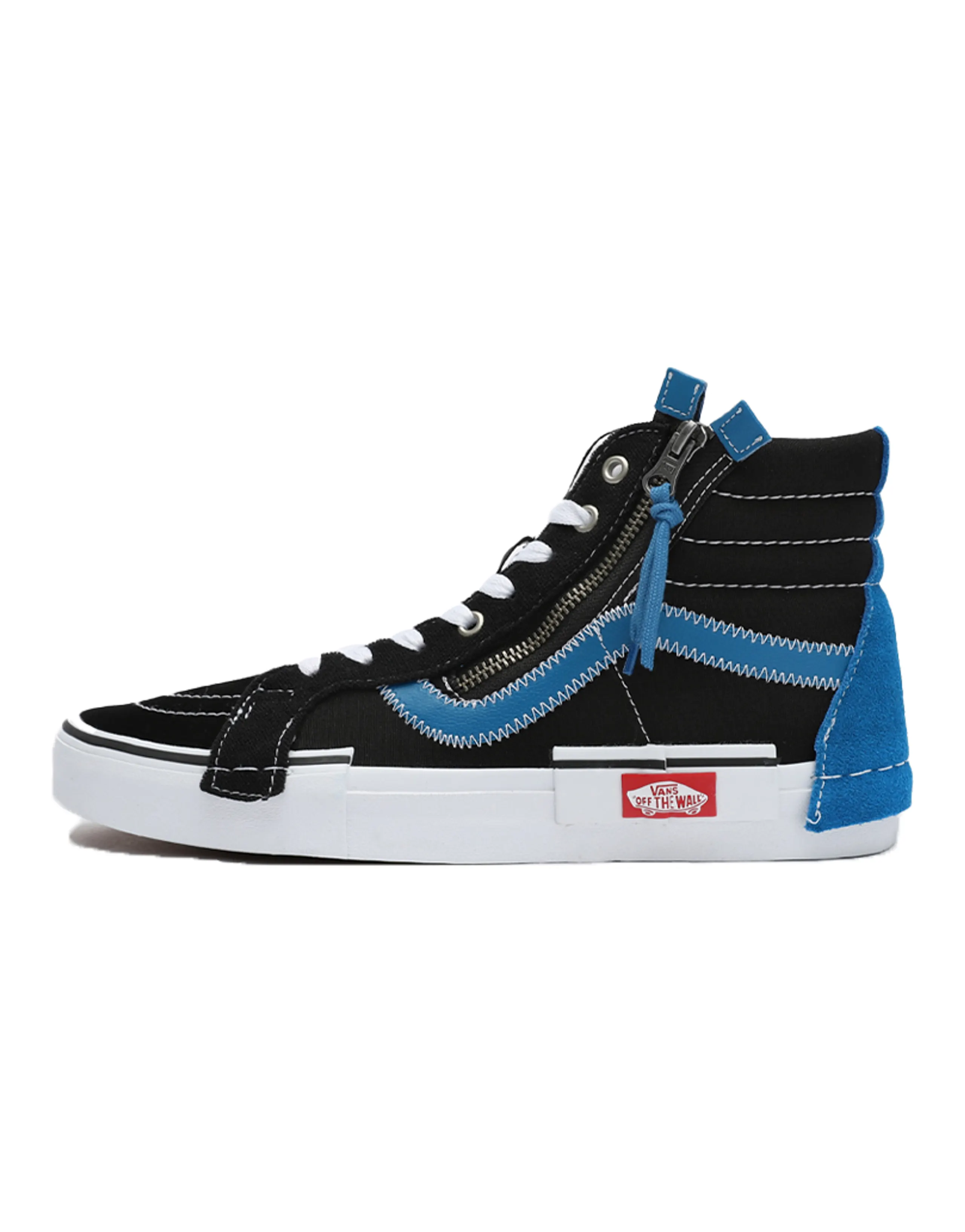 Sk8 Vans-Hi Reissue Ca 'Black Myconos Blue'
