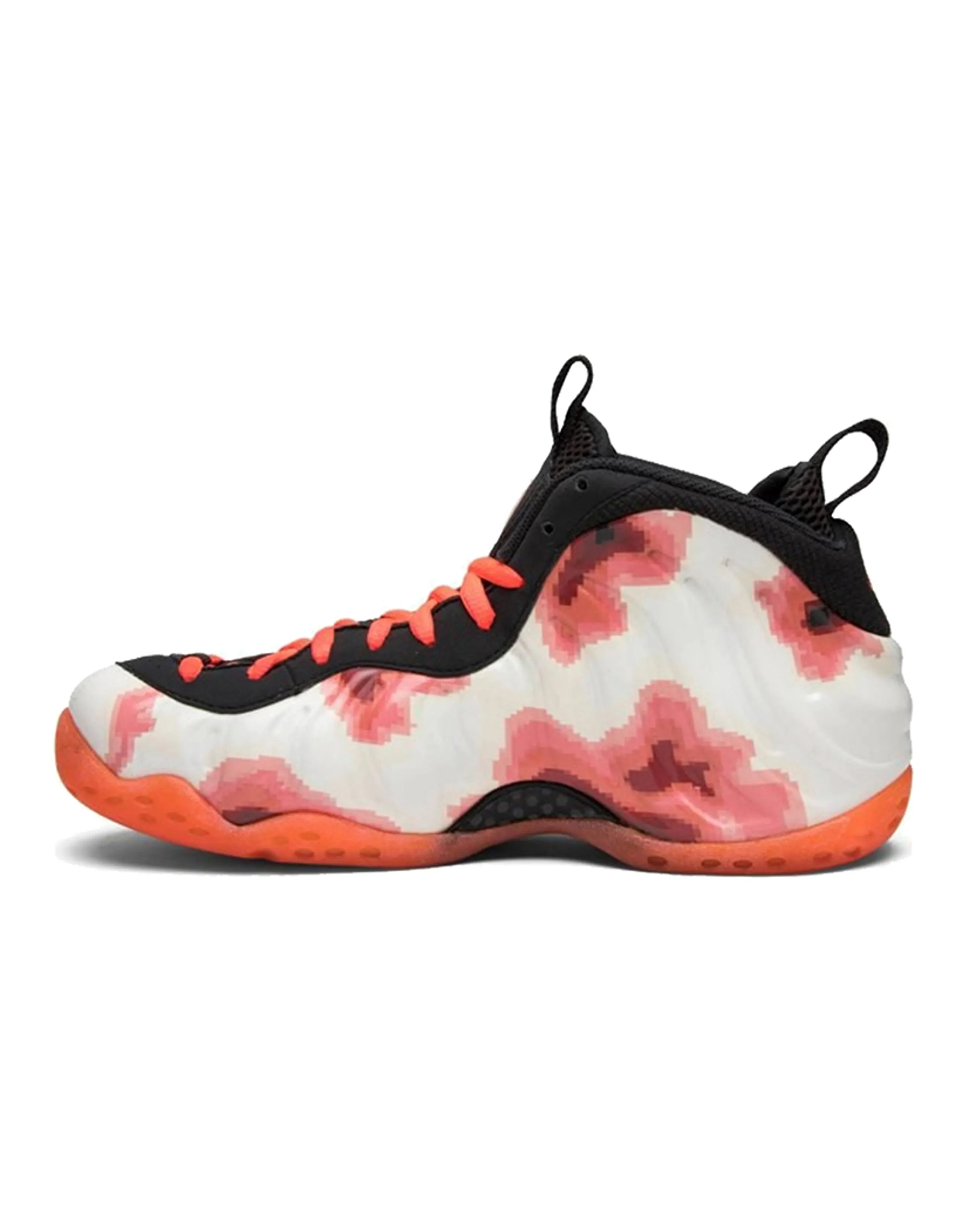 Nike Air Foamposite One Thermal Map