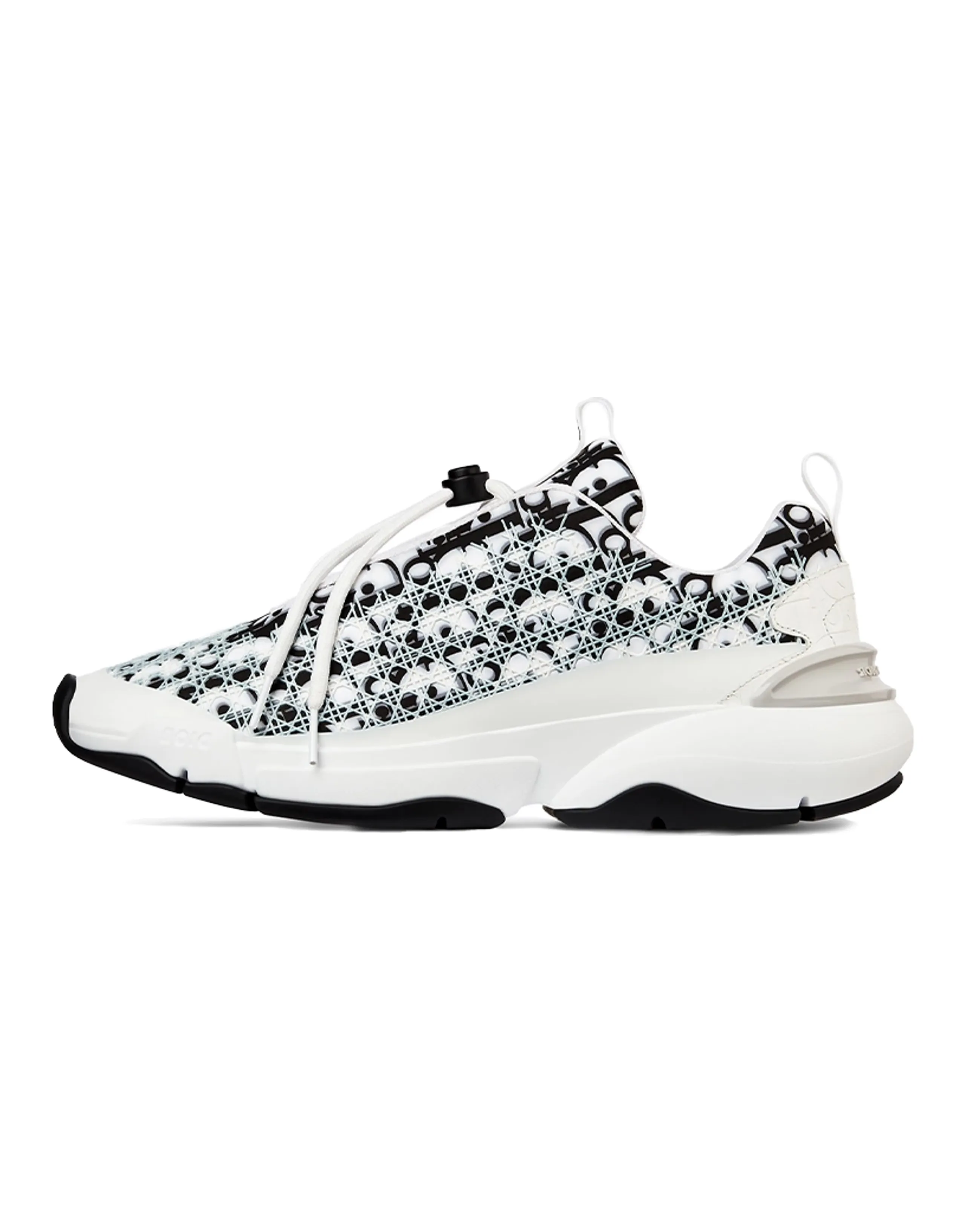 DIOR B24 Oblique Cannage Motif White