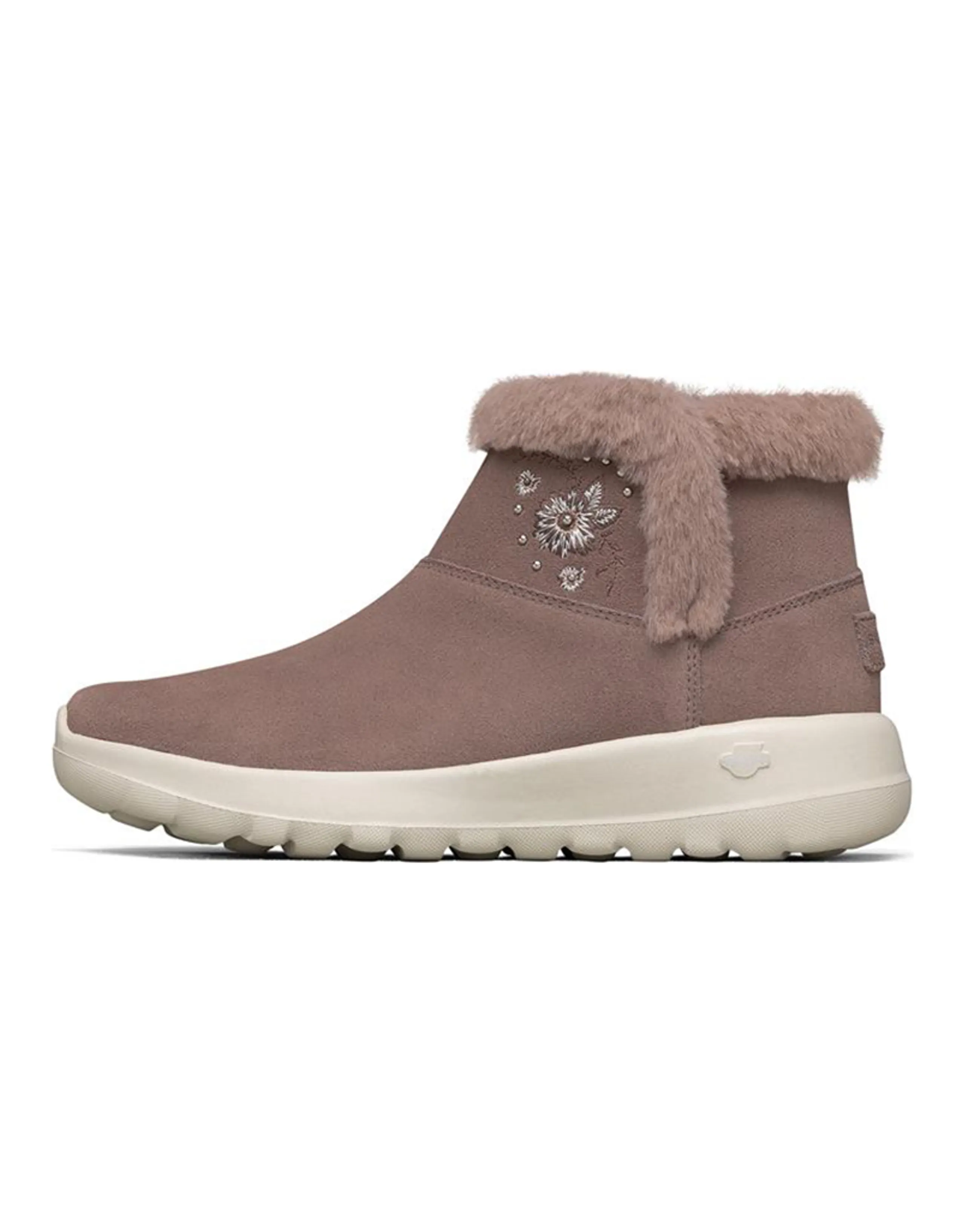 Skechers ON THE GO Short Snow Boots Women's Purple Lilac