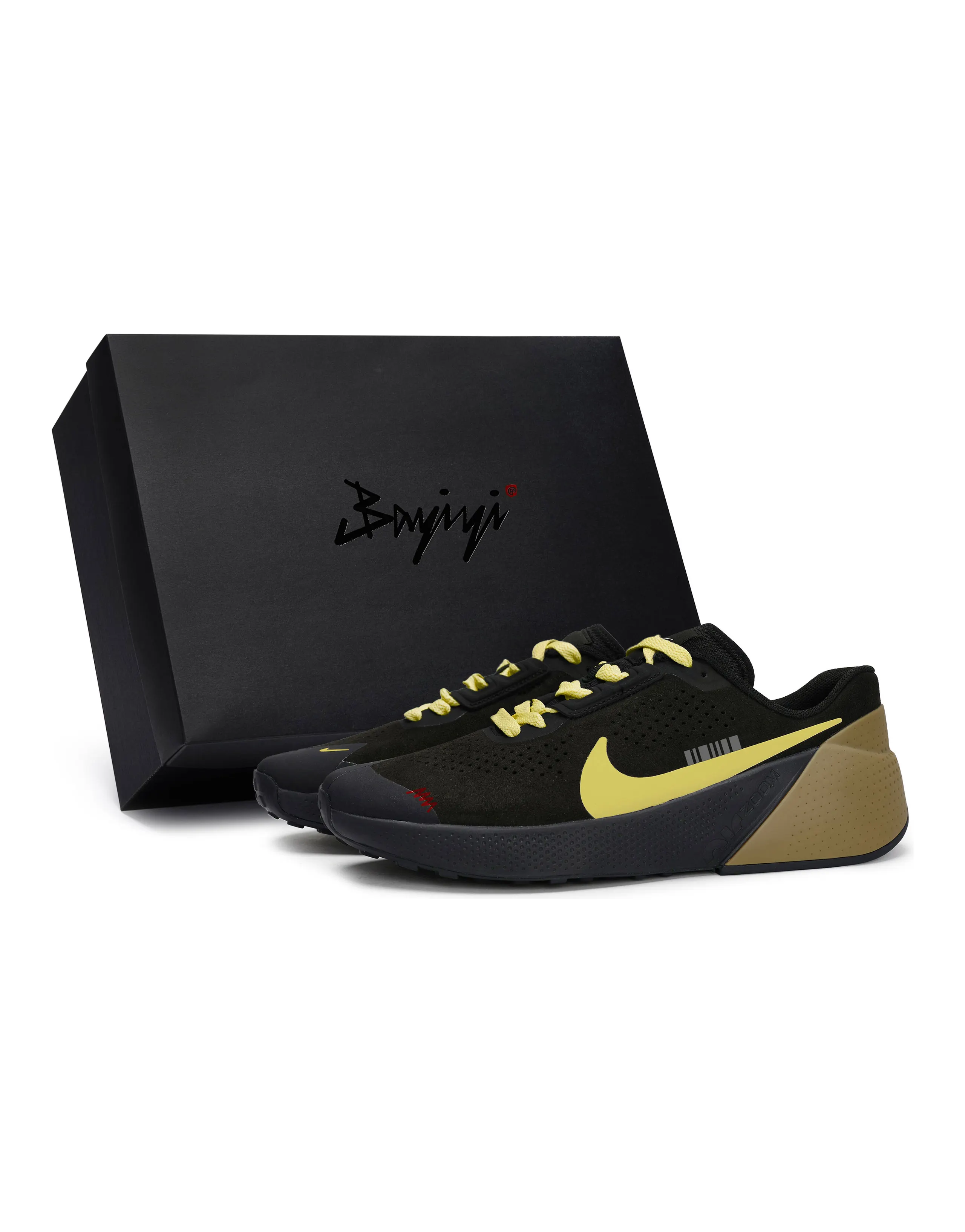 Nike Air Zoom TR 1 Training Shoes Men Low-Top Brown/Yellow