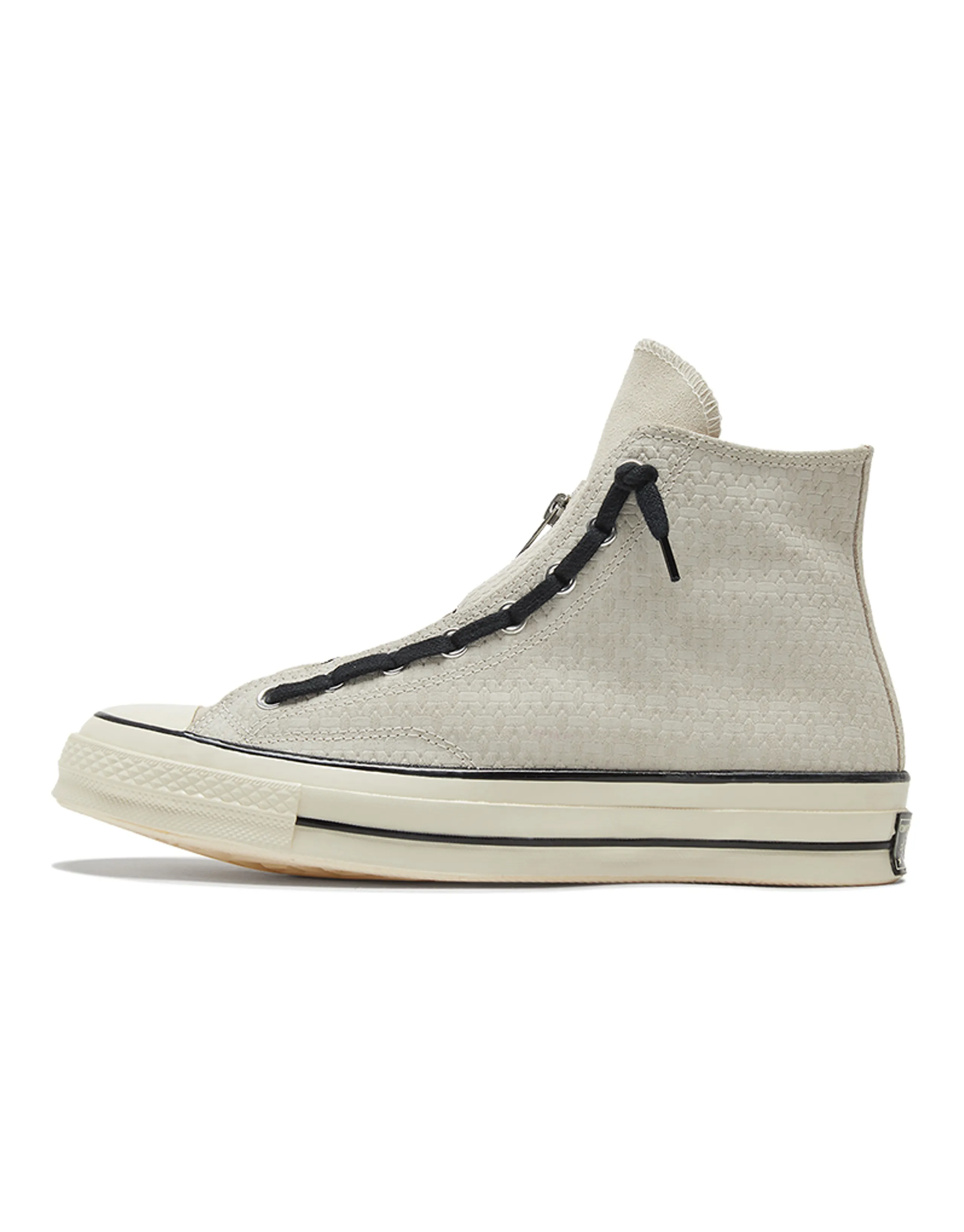 Chuck 70 Converse Zip High 'Egret Black'