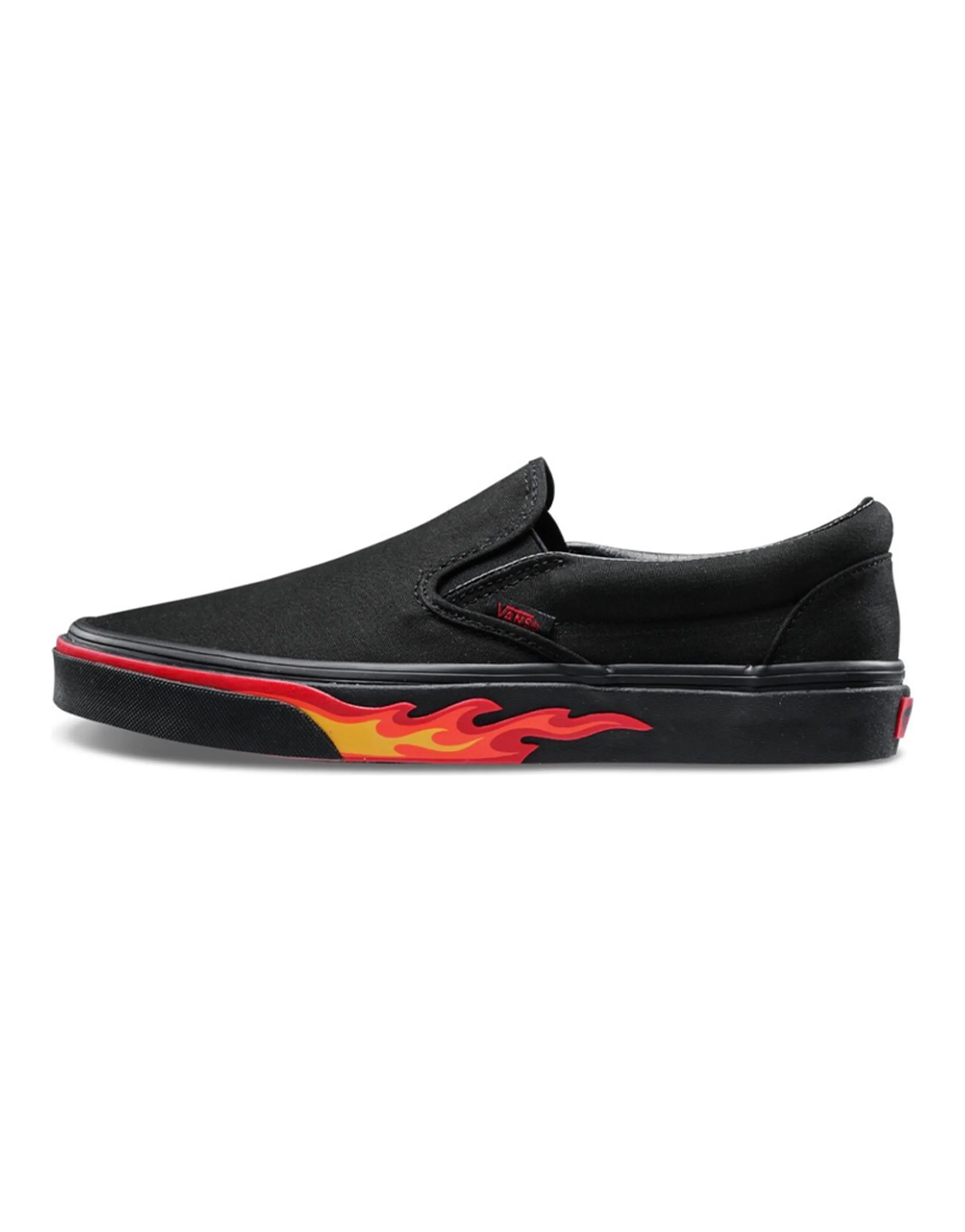 Vans Slip On Flame Wall