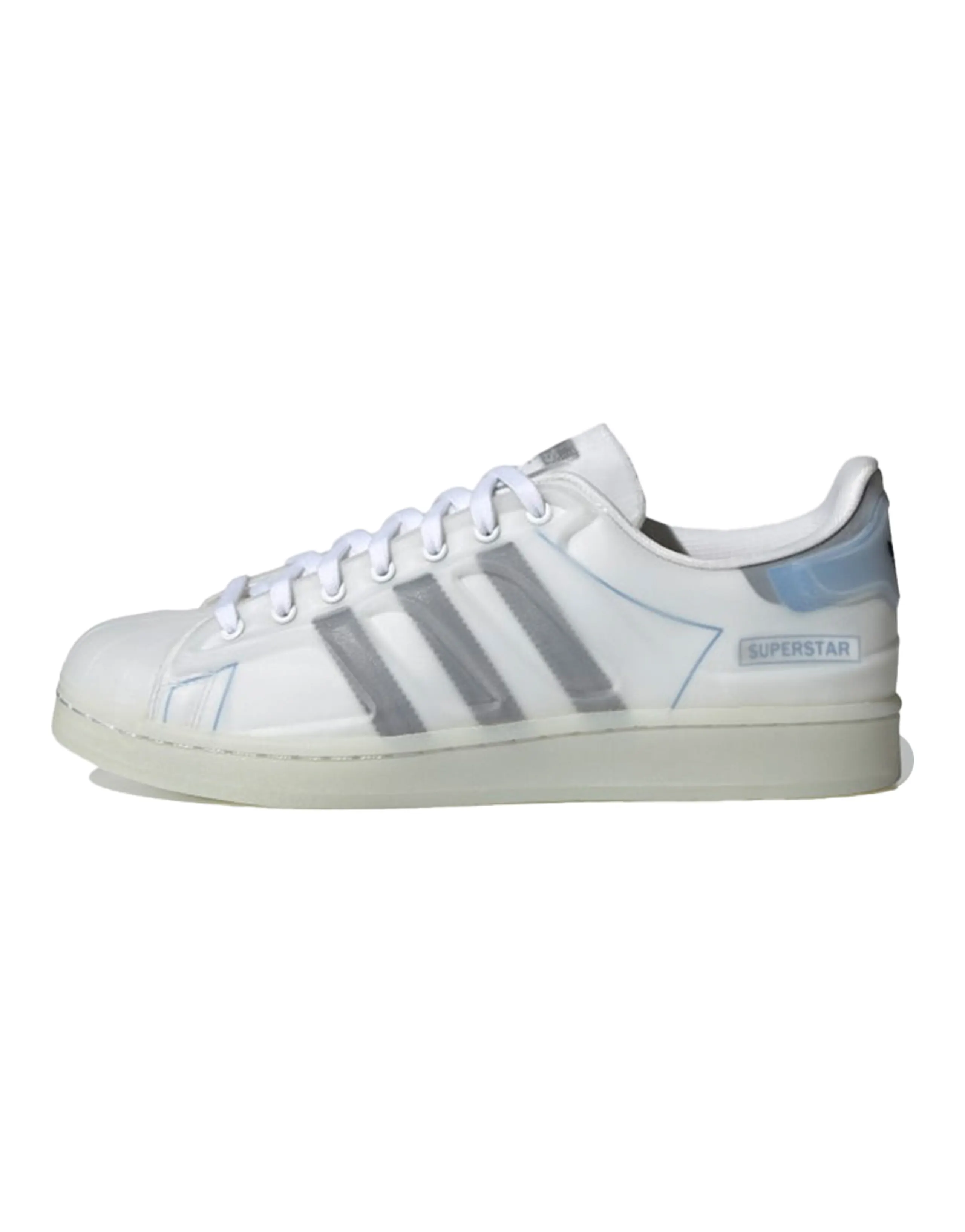 Superstar Adidas Originals Futureshell 'White Bright Blue'