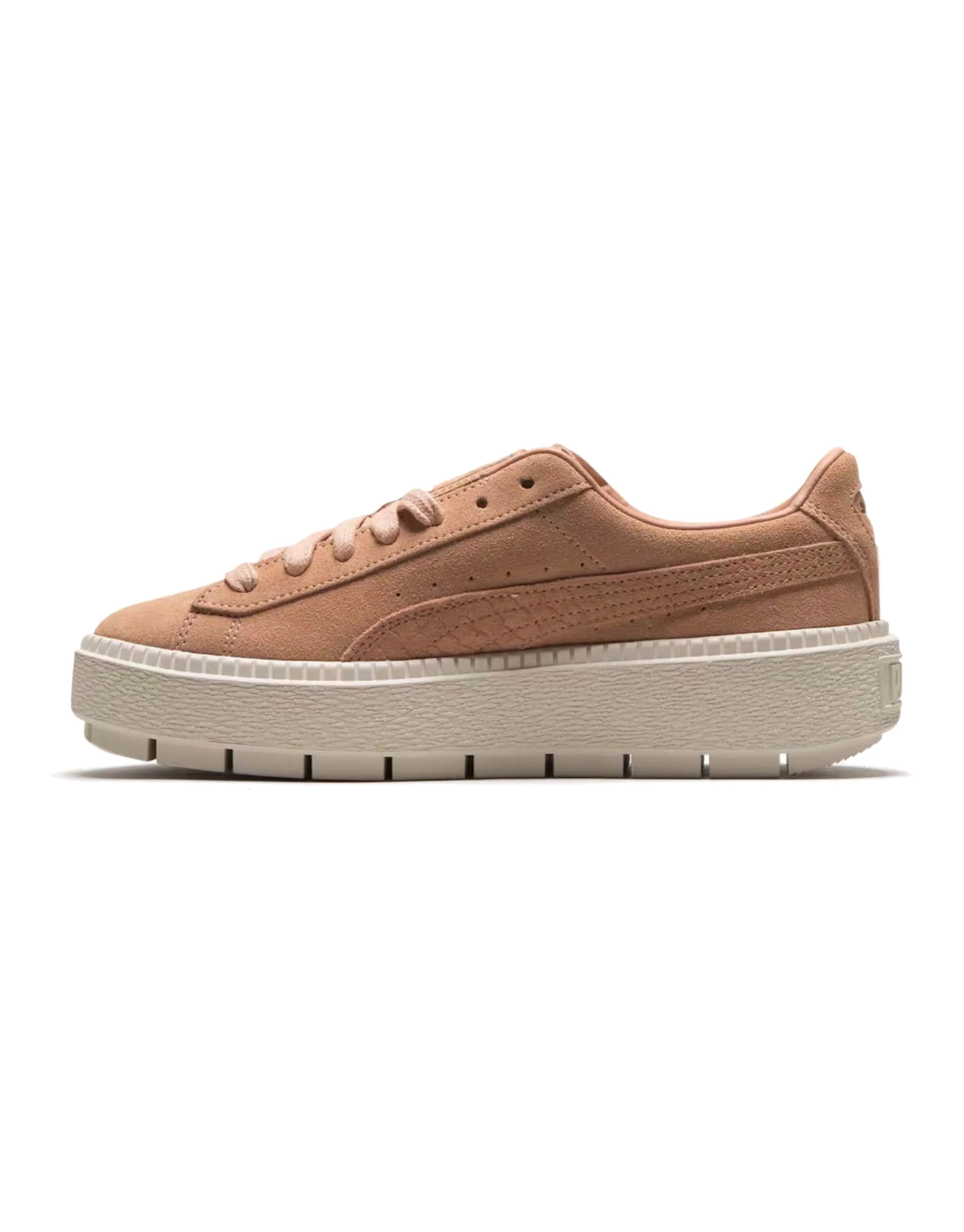 PUMA Suede Platfrom Animal Orange/Pink Women's