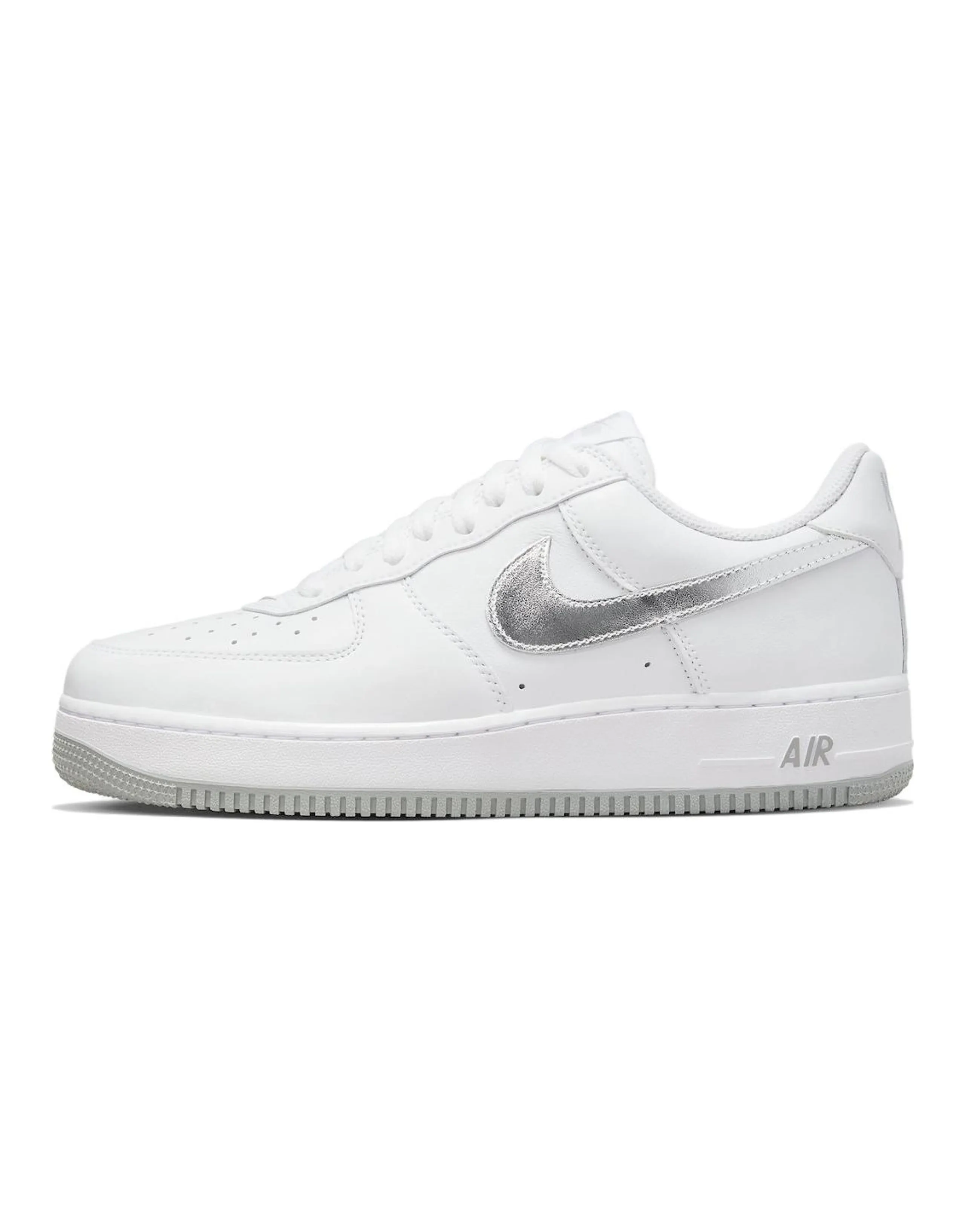 Nike Air Force 1 '07 Low Color Of The Month White Metallic Silver