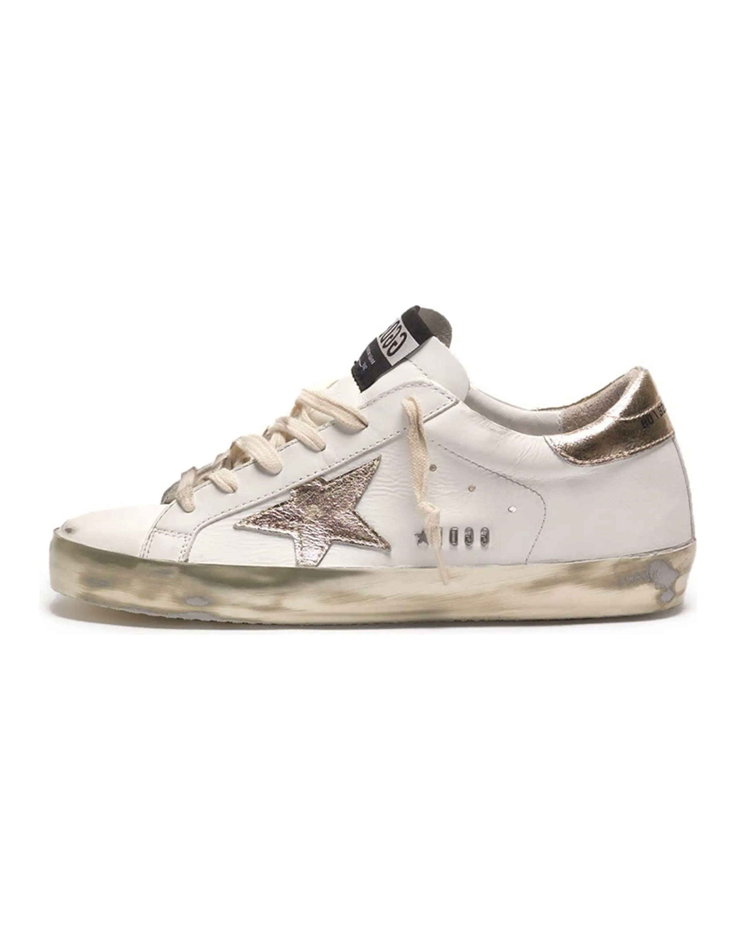 Golden Goose Super-Star Leather Sneakers
