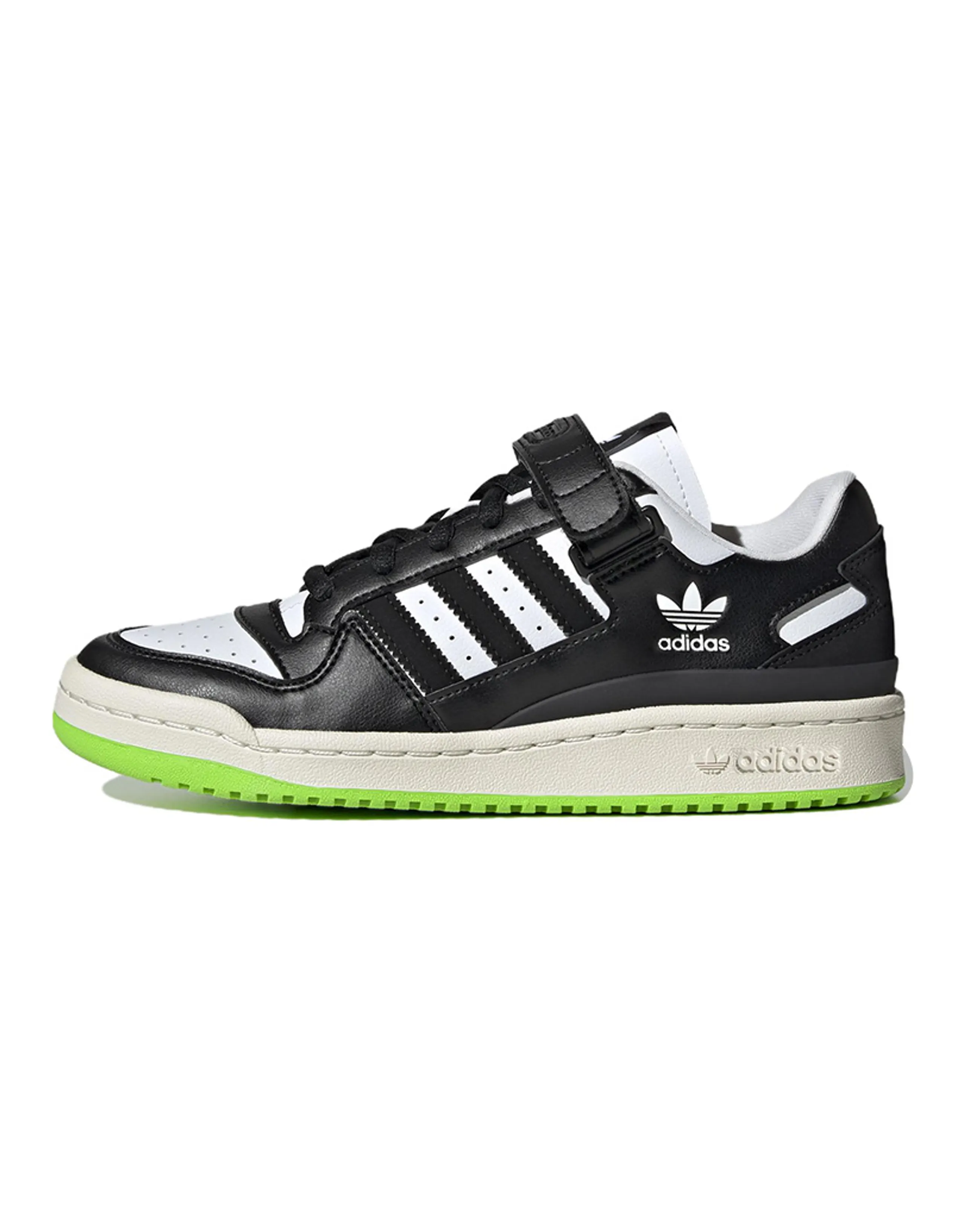 Forum Women's Adidas Originals Low 'Black Neon Green' Women's