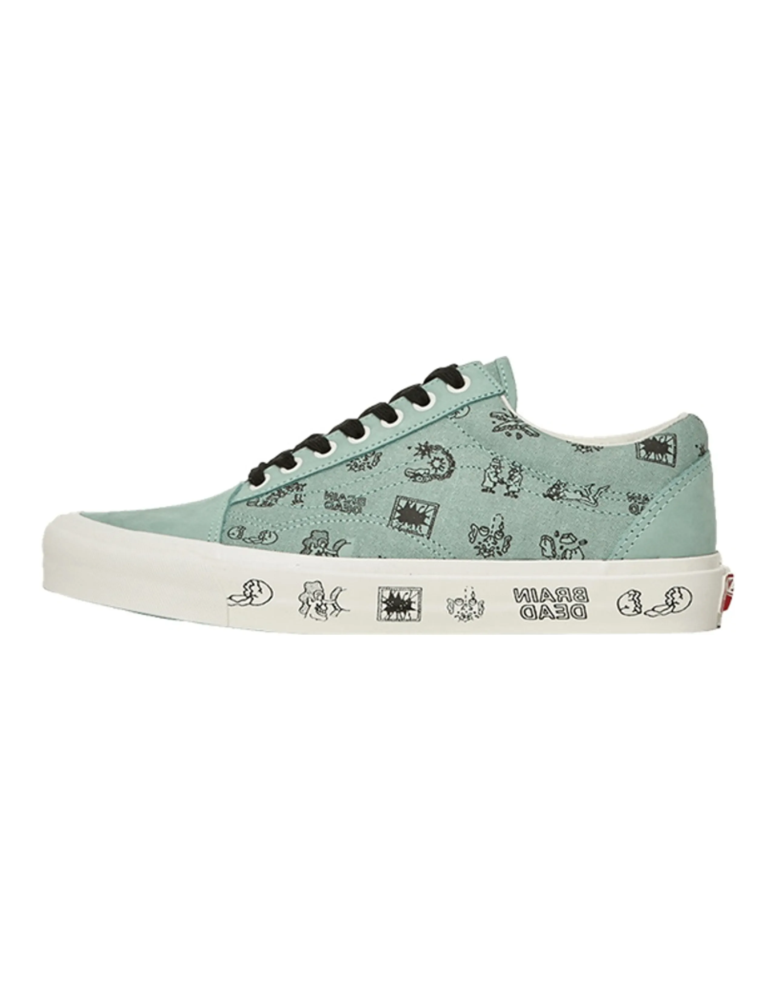 Old Skool Brain Dead X Vans Lx 'Granite Green'