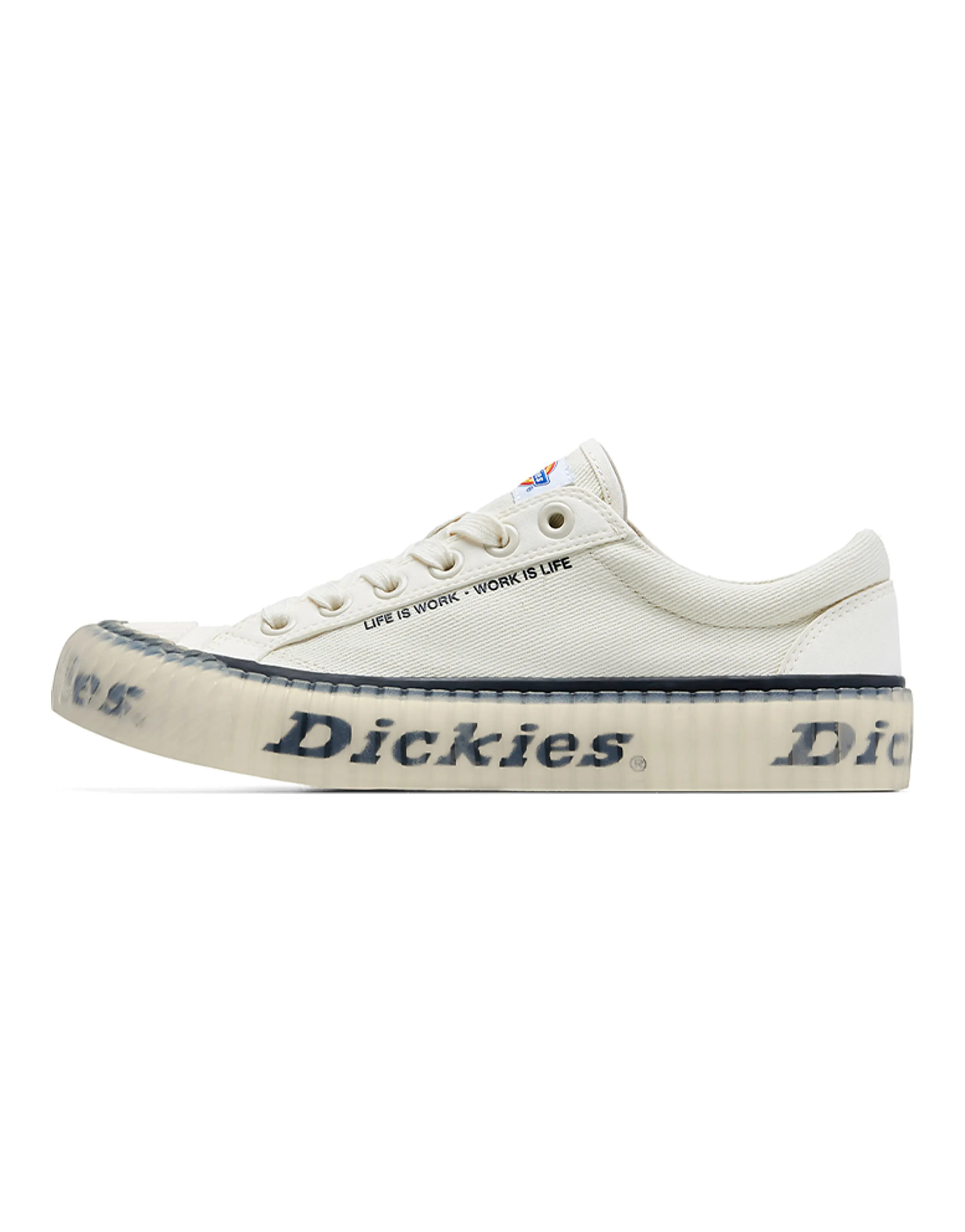 Dickies Wear-Resistant Low-Top Canvas Shoes Unisex Beige