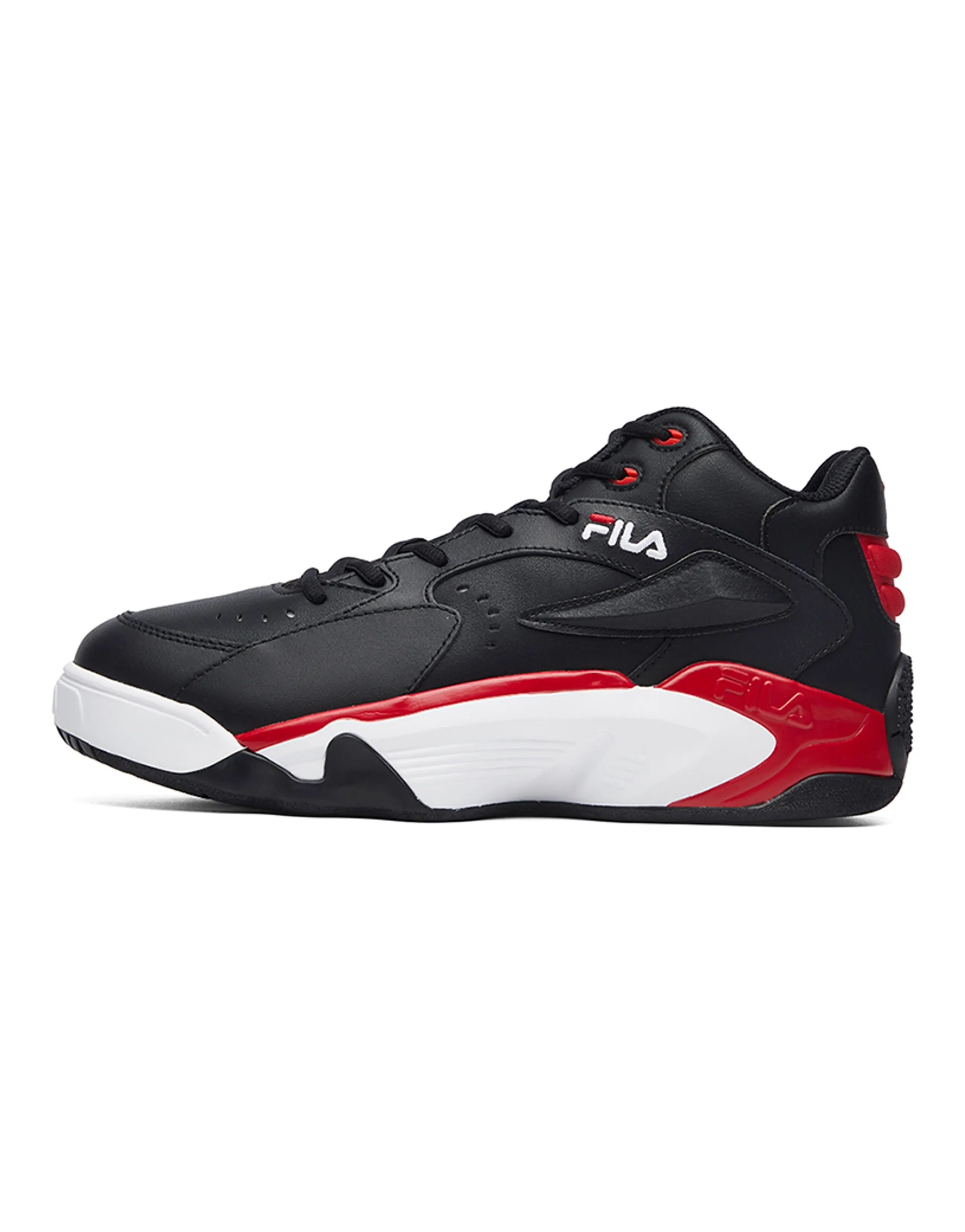 FILA Janball Mid Black/Red/White Women's