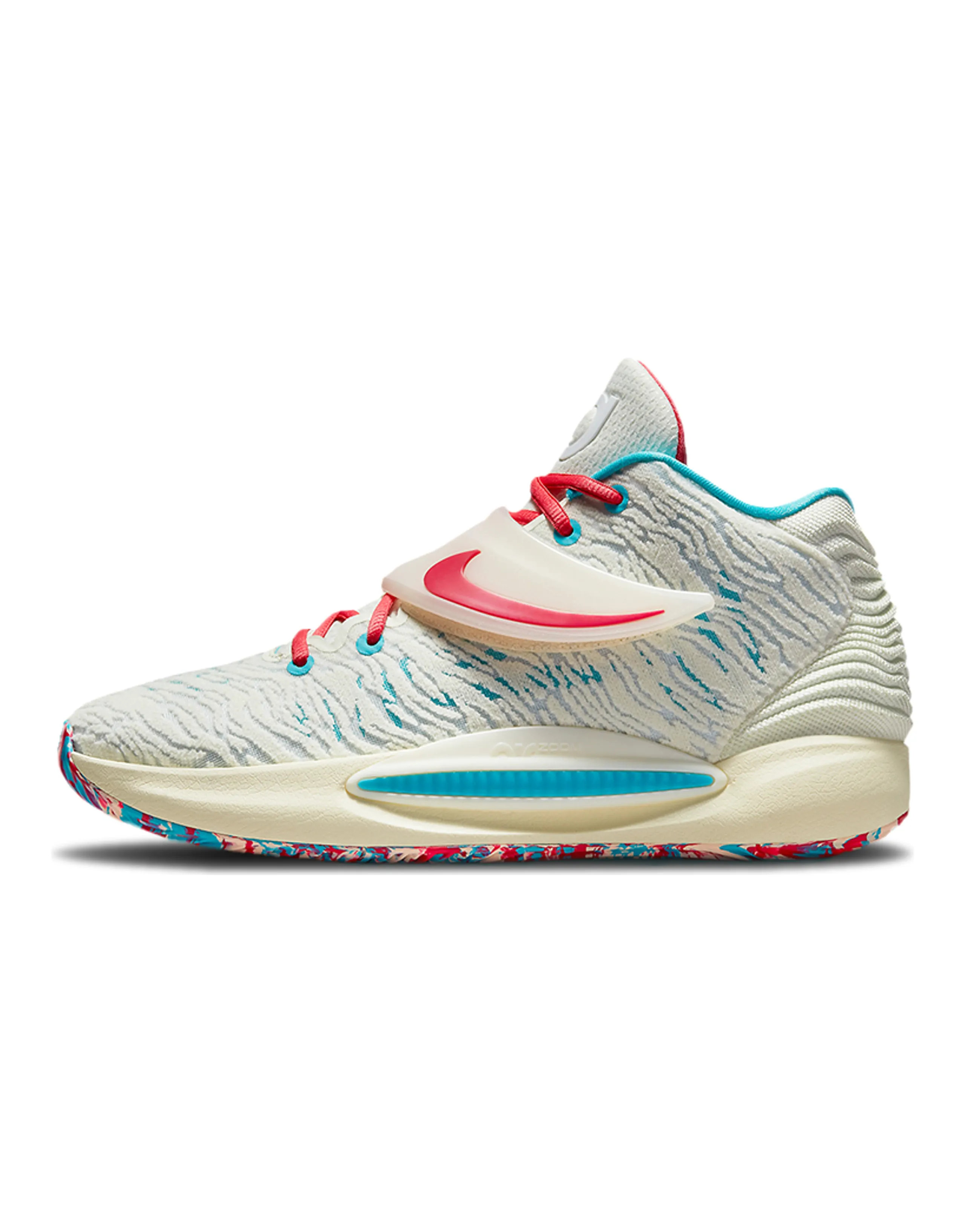 Nike Kd 14 Ep 'White Aqua Blue Multi Color'