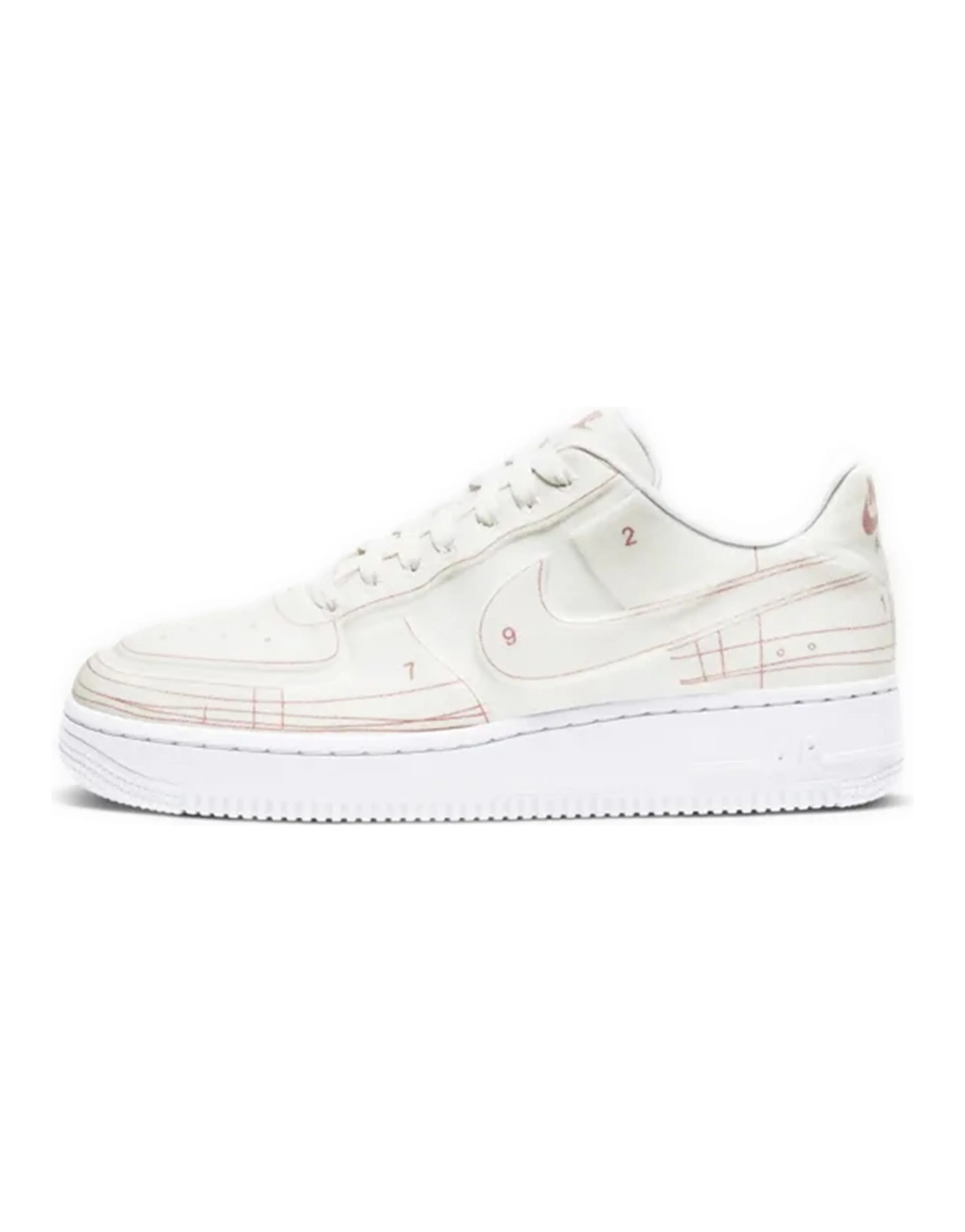 Nike Air Force 1 Low '07 Lx Blueprint Summit White Women's