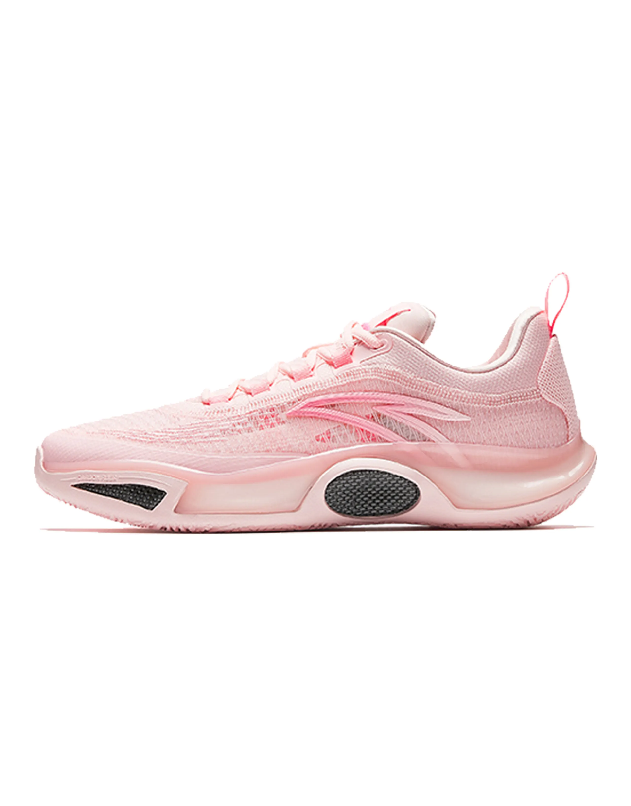 Anta Slip Resistant Cushioning Low Top Nitrogen Technology Basketball Shoes Men's Pink