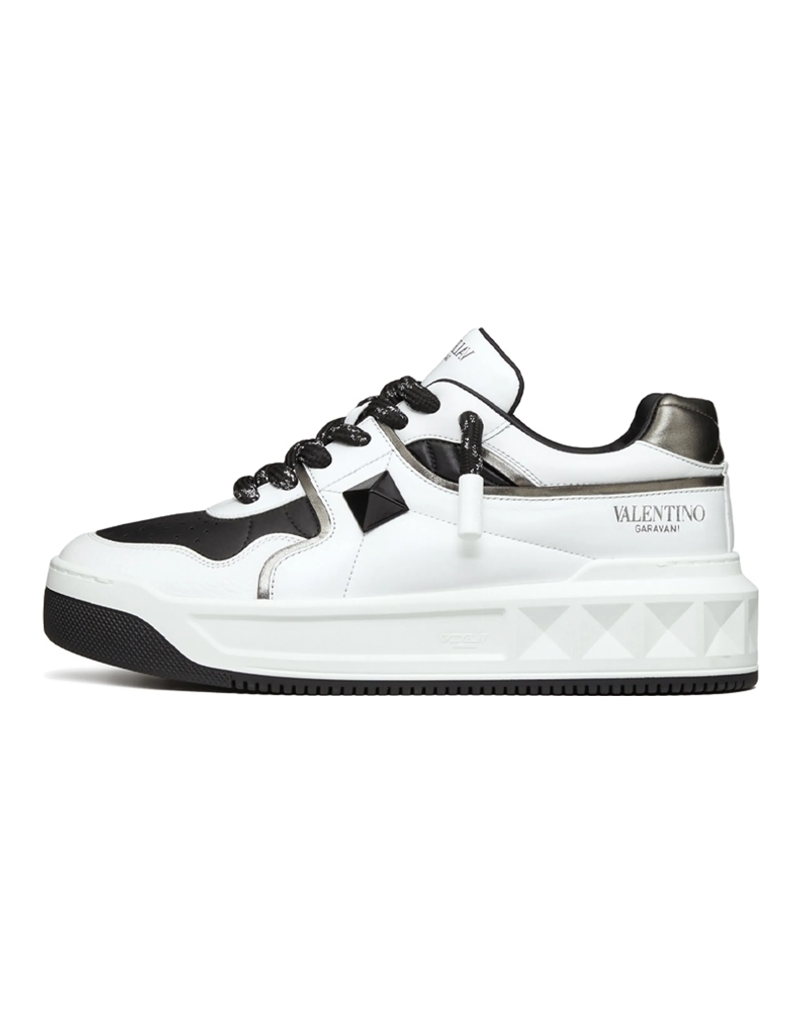Valentino Garavani One Stud Low 'White Black'