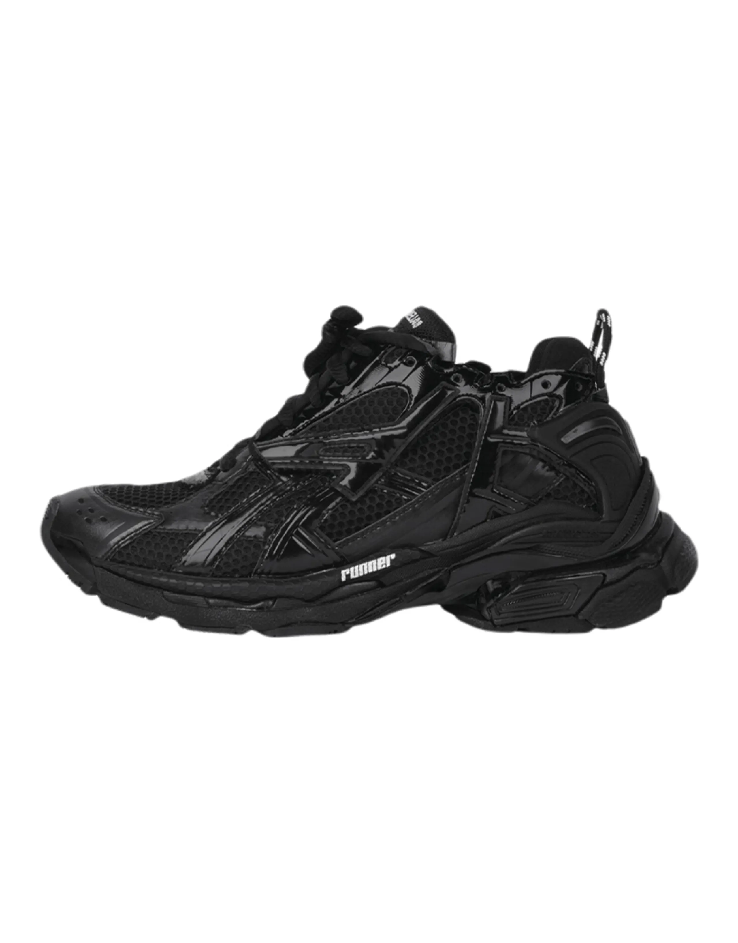 Balenciaga Runner Sneakers 'Black Mesh And Nylon' Women's