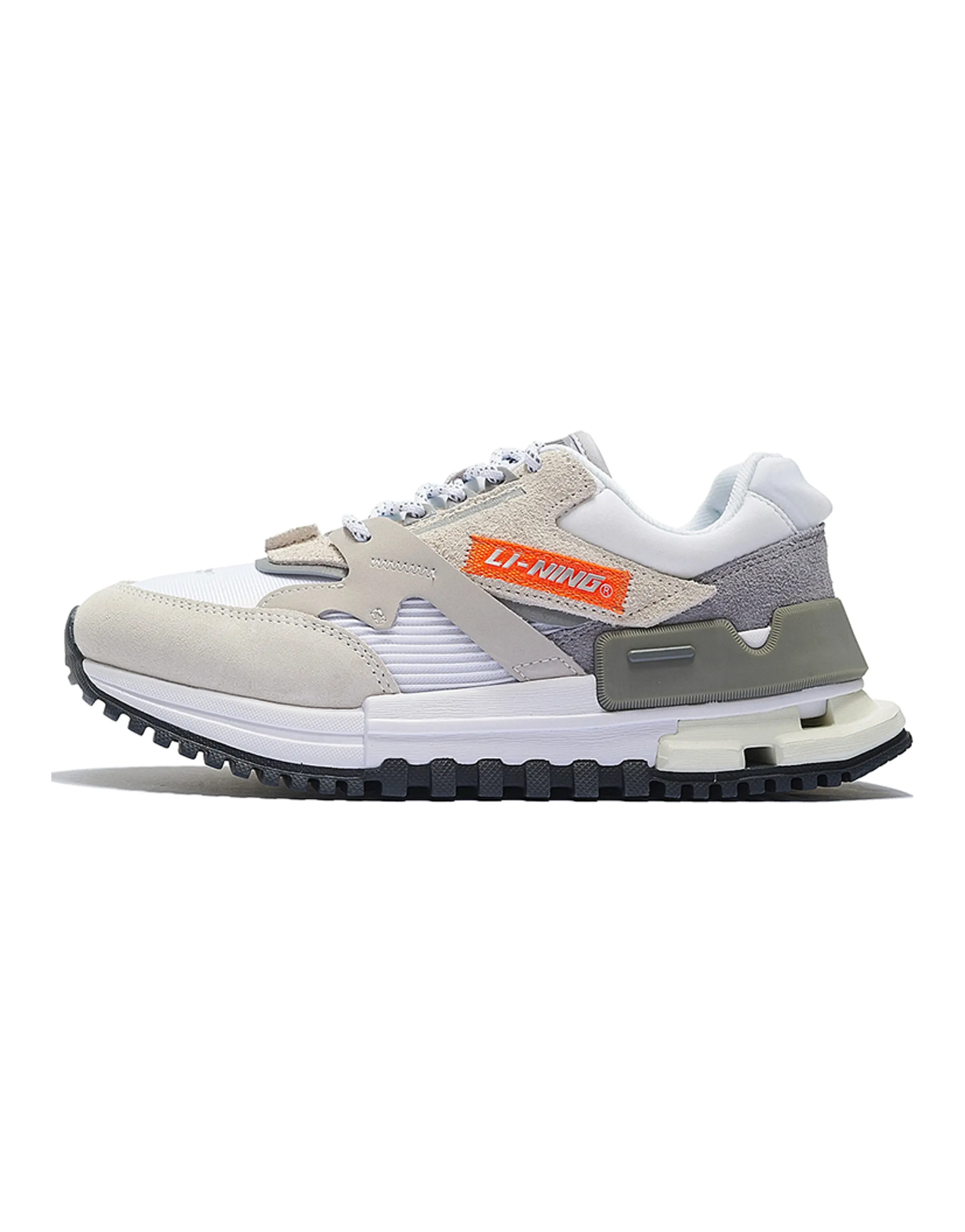 LiNing 001 Casual Shoes Women's Low-Top Pearl White/Standard White