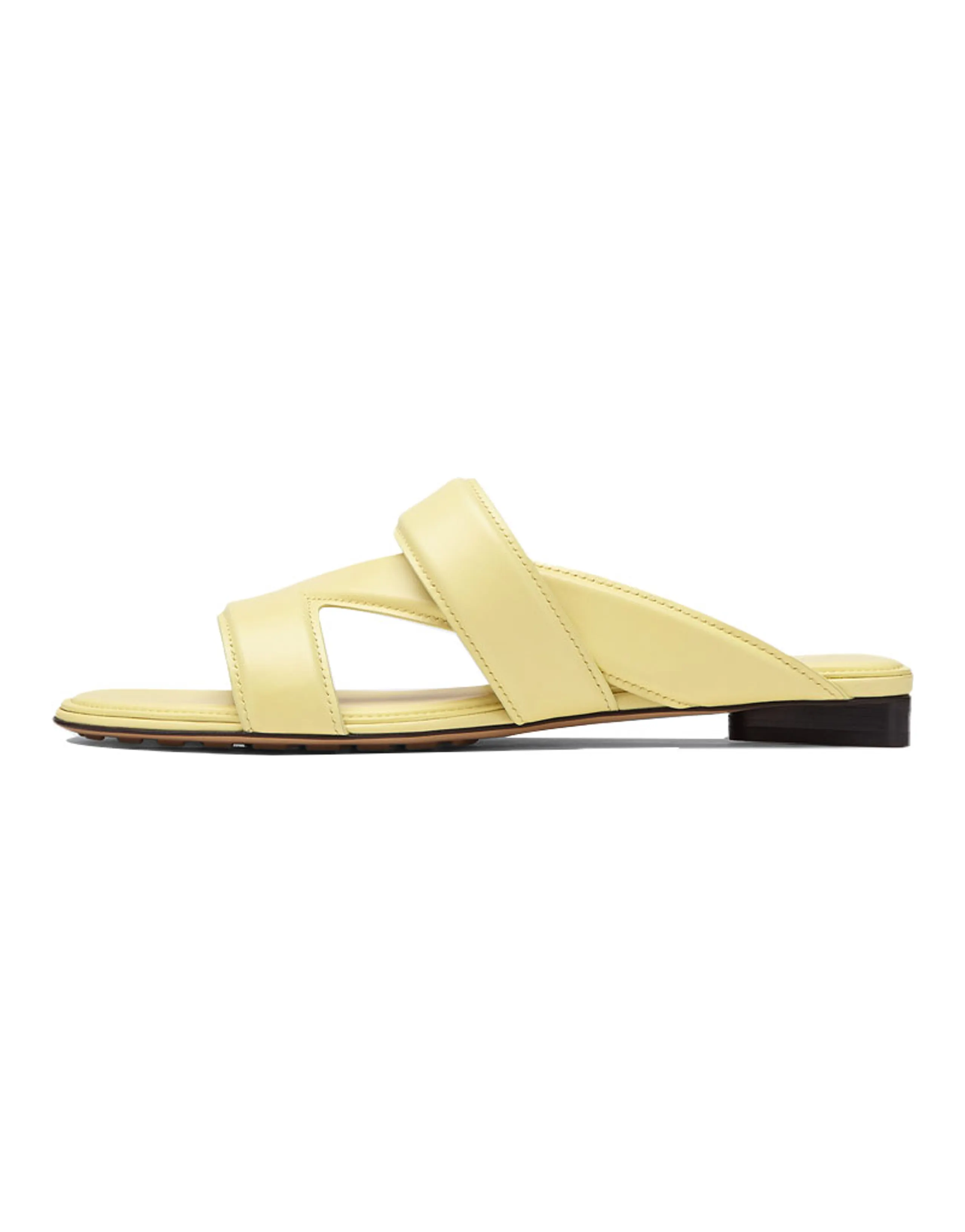 Bottega Veneta Comfortable Fashion Slide Sandals Women's Yellow