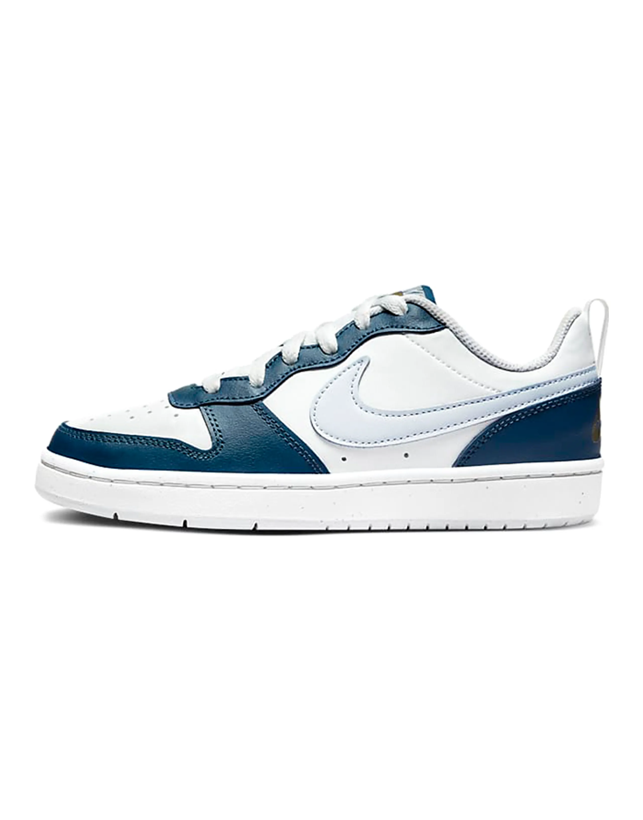Nike Court Borough Low 2 White Valerian Blue GS