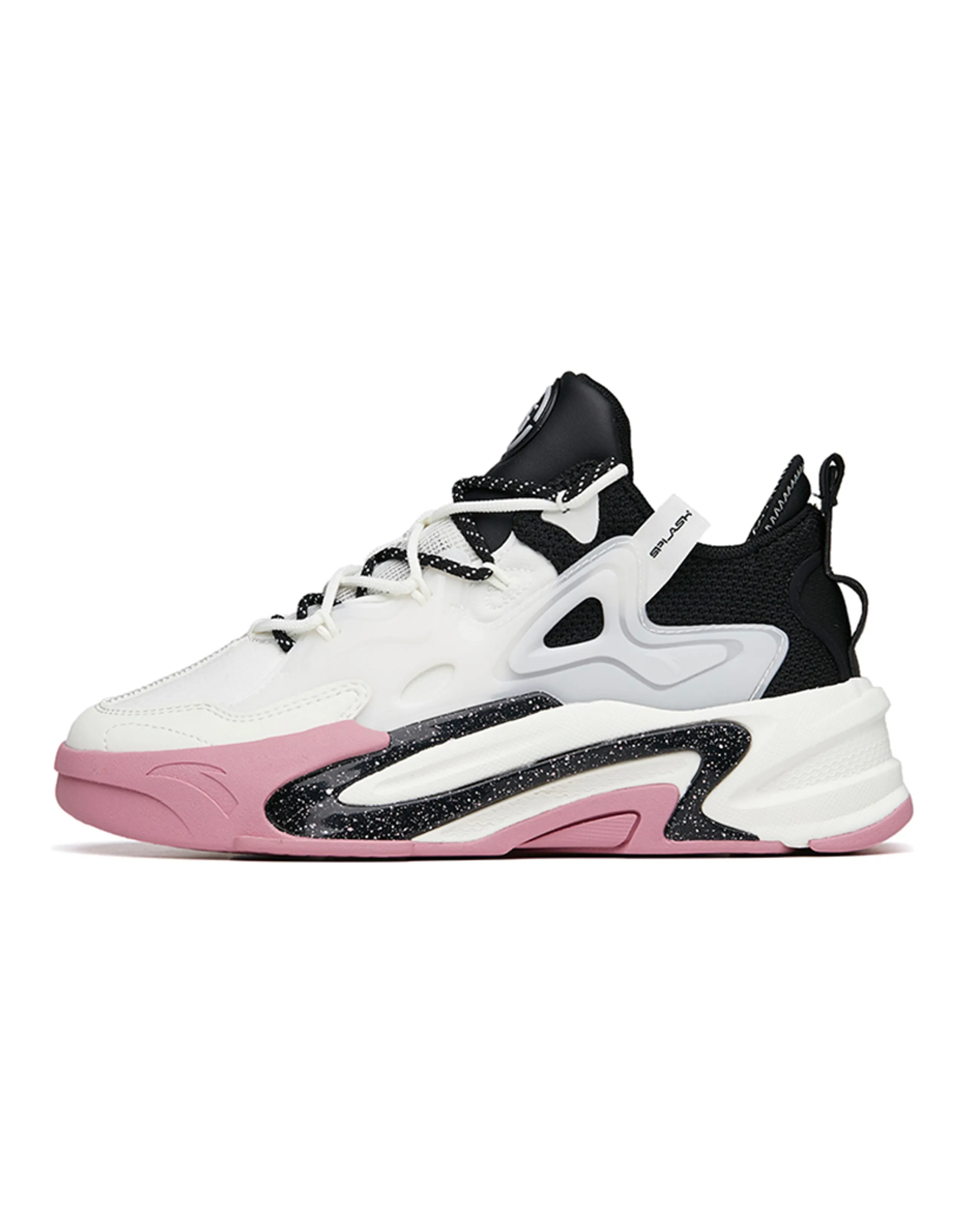 Anta G6 Tang 2.0 Casual Fashion Low-Top Skate Shoes Women's White Black