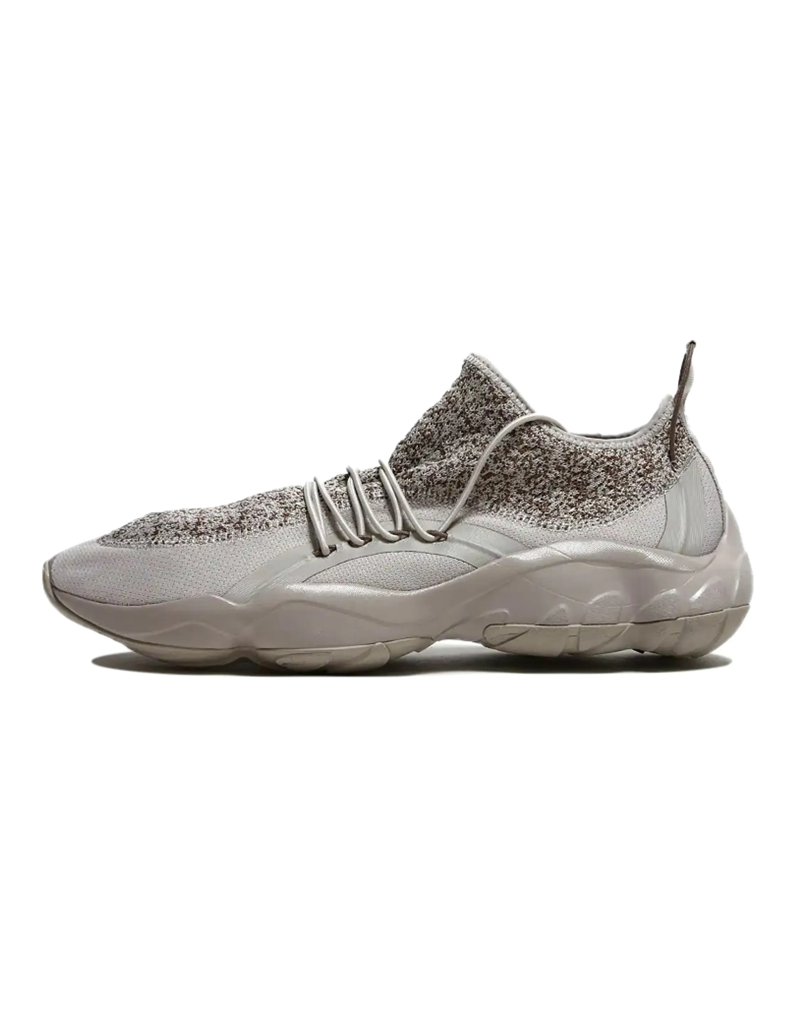 Reebok DMX Fusion TS Comfortable Fabric Wear-Resistant Breathable Low-Top Running Shoes Unisex Grey Brown