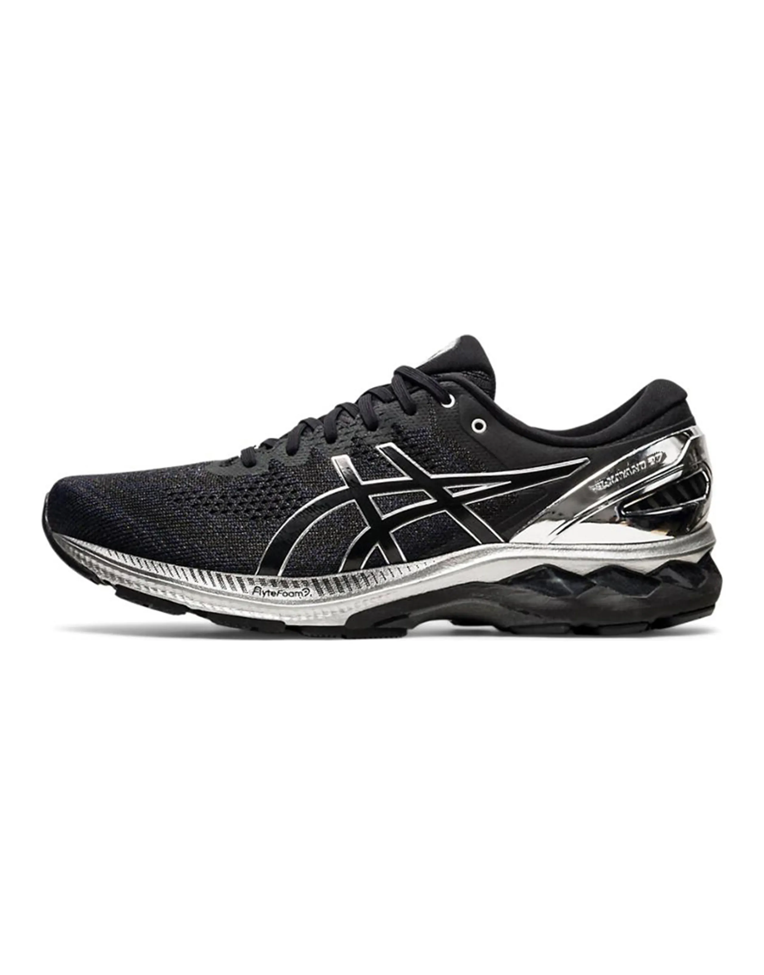 Asics Gel-Kayano 27 Platinum Black Pure Silver