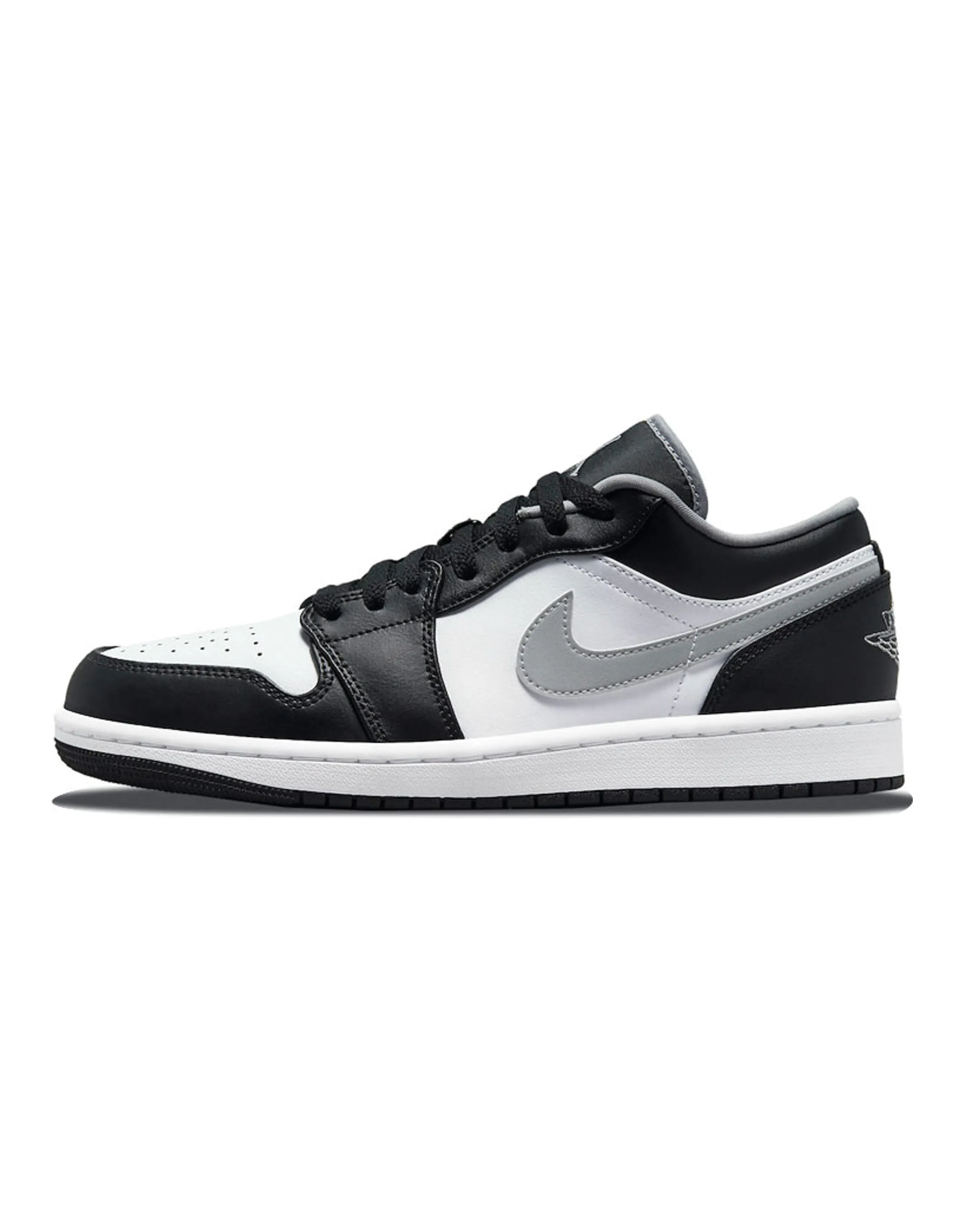 JORDAN 1 Low Black White Grey