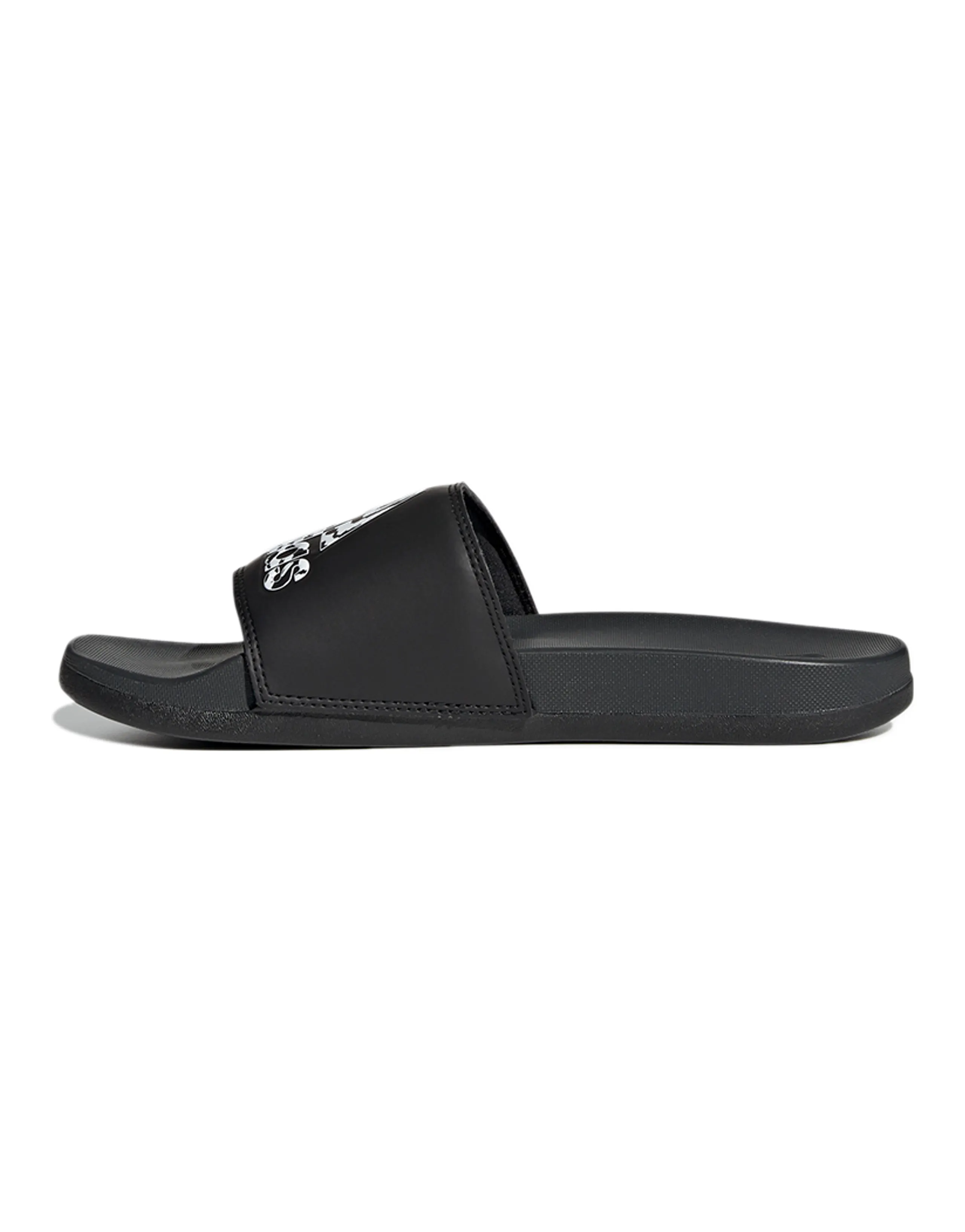 Adidas Adilette Comfort Slide 'Black Zebra' Women's