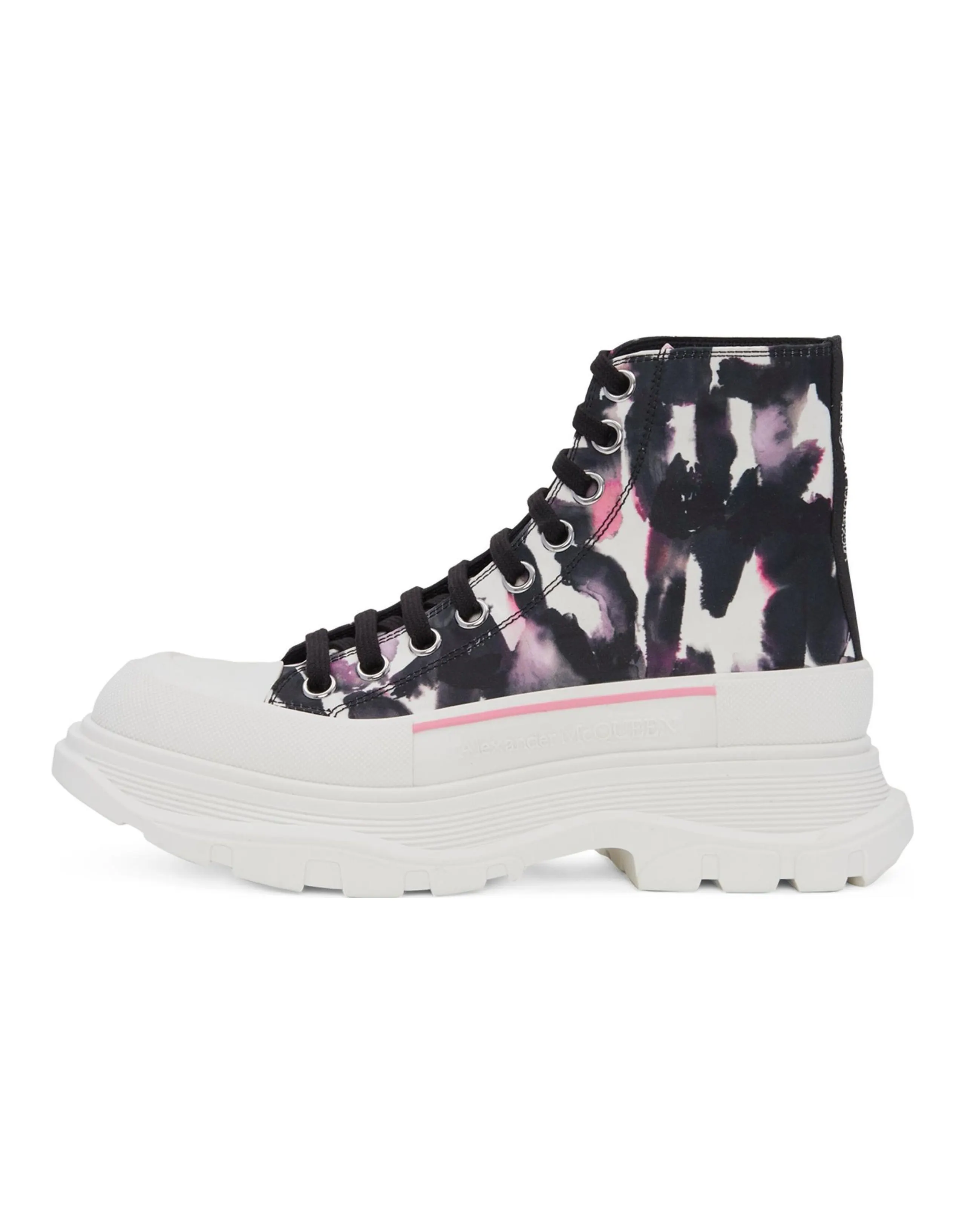 Alexander McQueen Tread Slick Ankle Boots Women's Multicolor