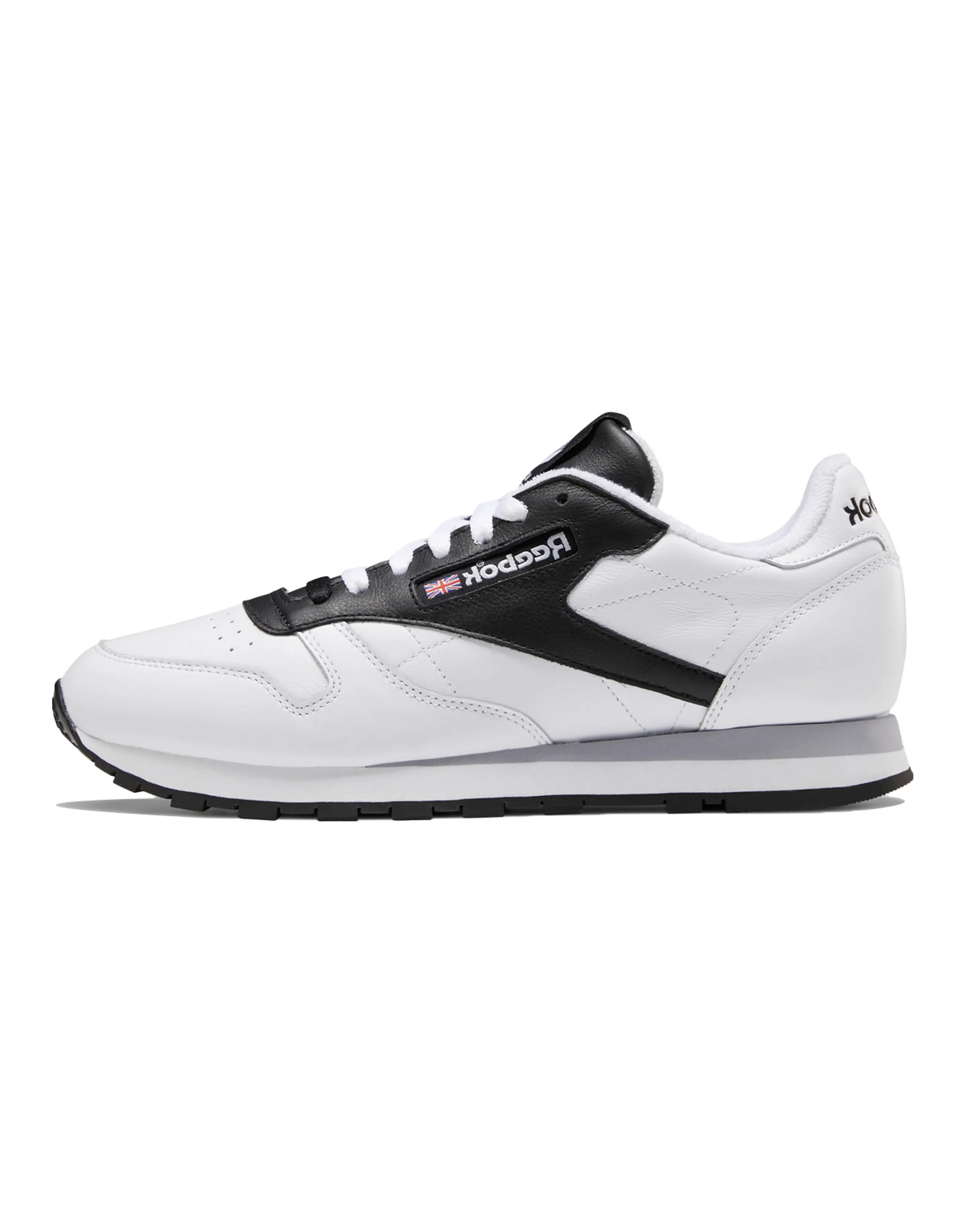 Reebok Classic Leather Black White Shoes/Sneakers