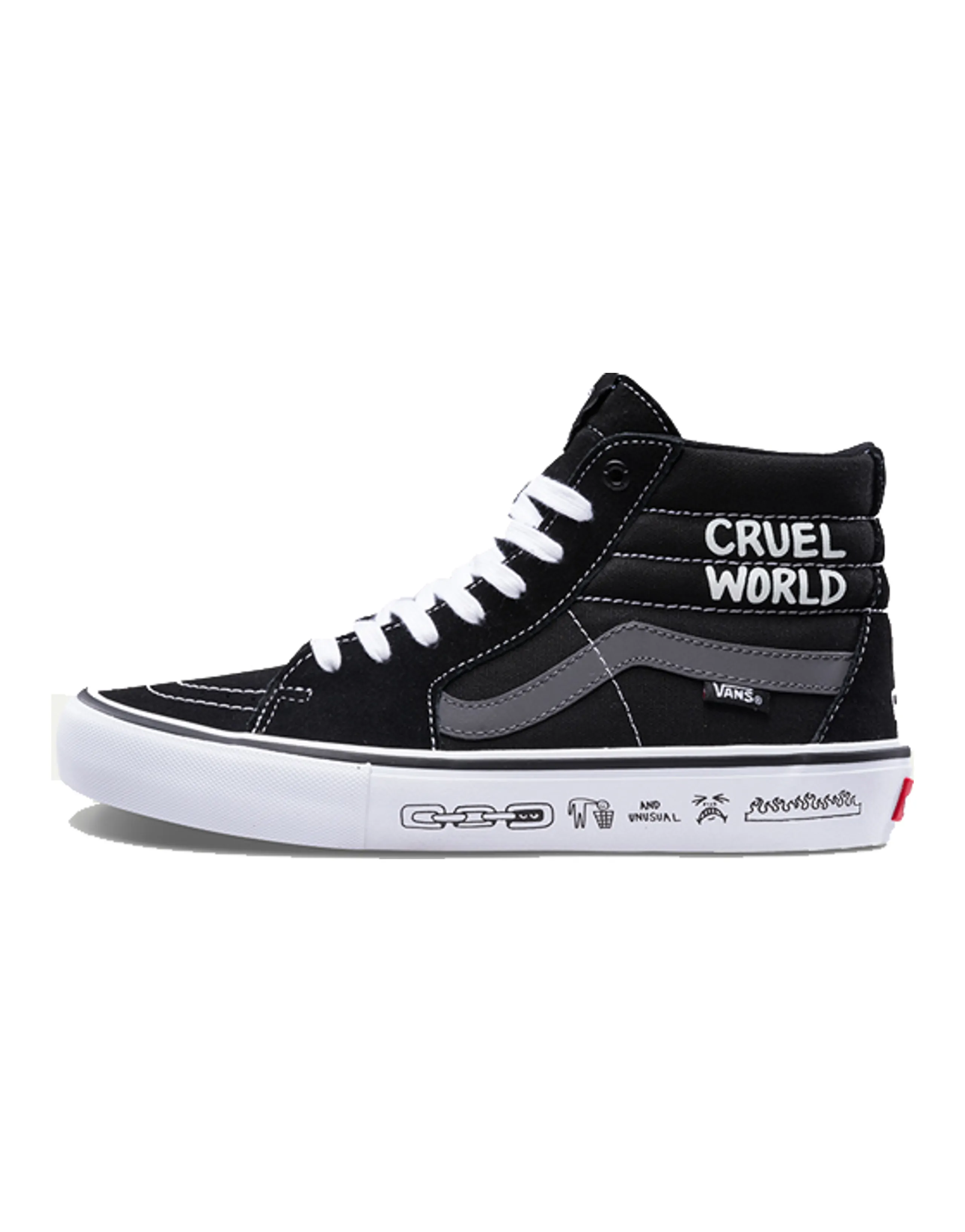 Cult X Vans SK8 Hi Pro Cruel World
