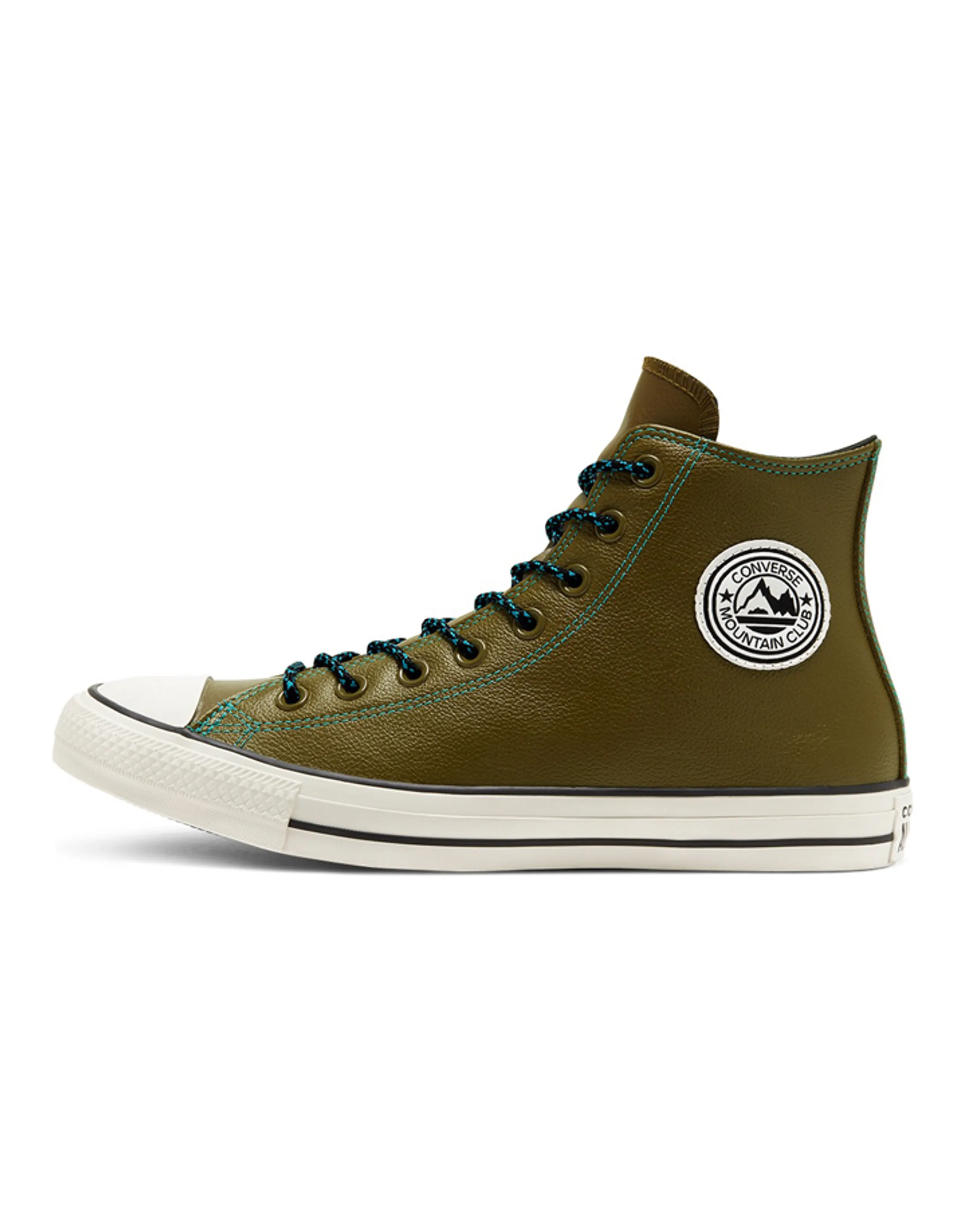 Converse Tumbled Leather Chuck Taylor All Star 'Green White'