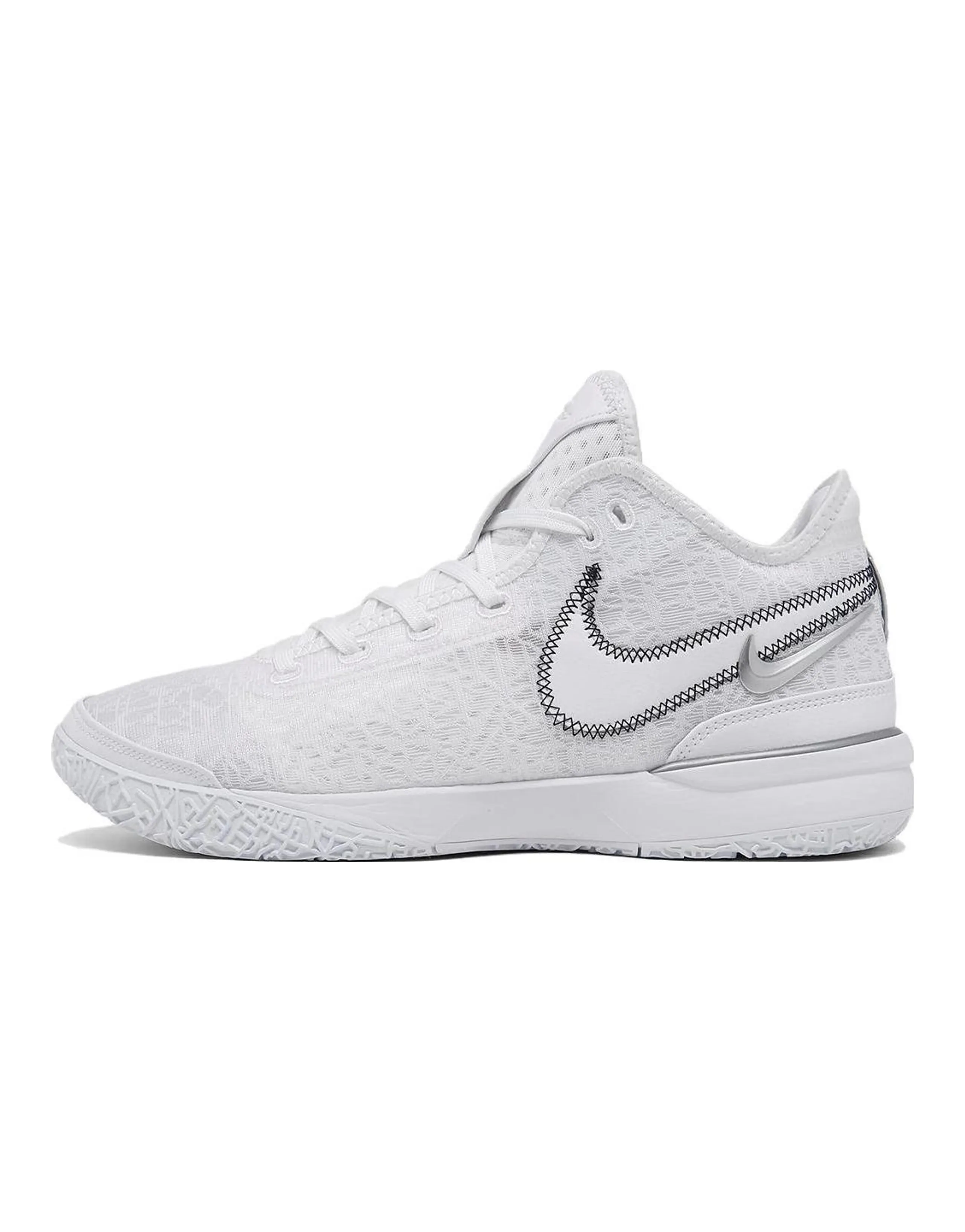 Nike Zoom LeBron NXXT Gen White Metallic Silver