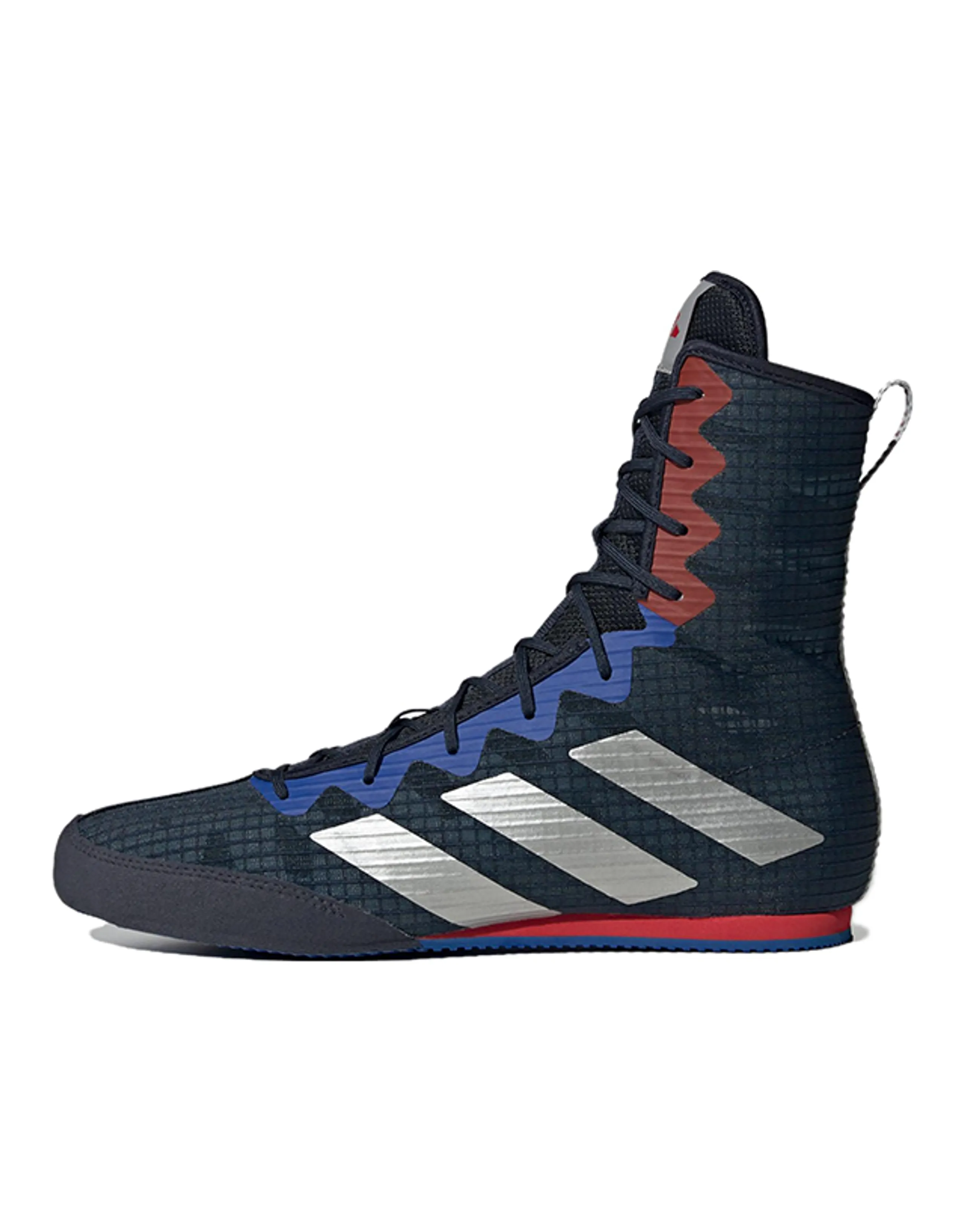 Adidas Box Hog 4 Legend Ink Silver Metallic Grey Two