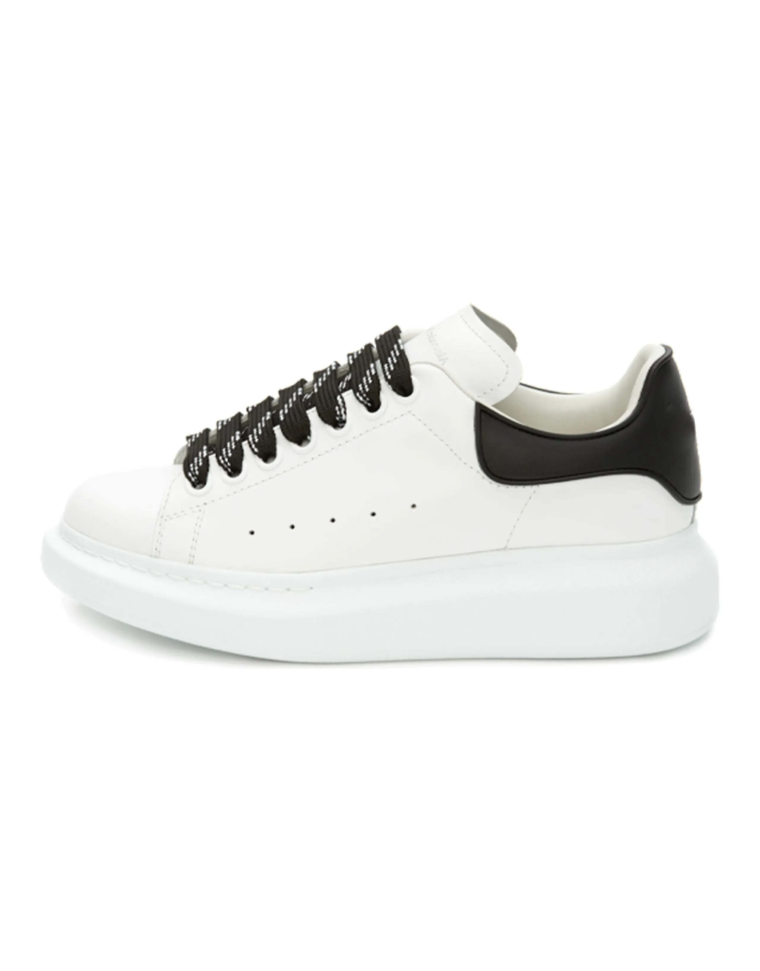 Alexander McQueen Oversized White Black Laces Women's