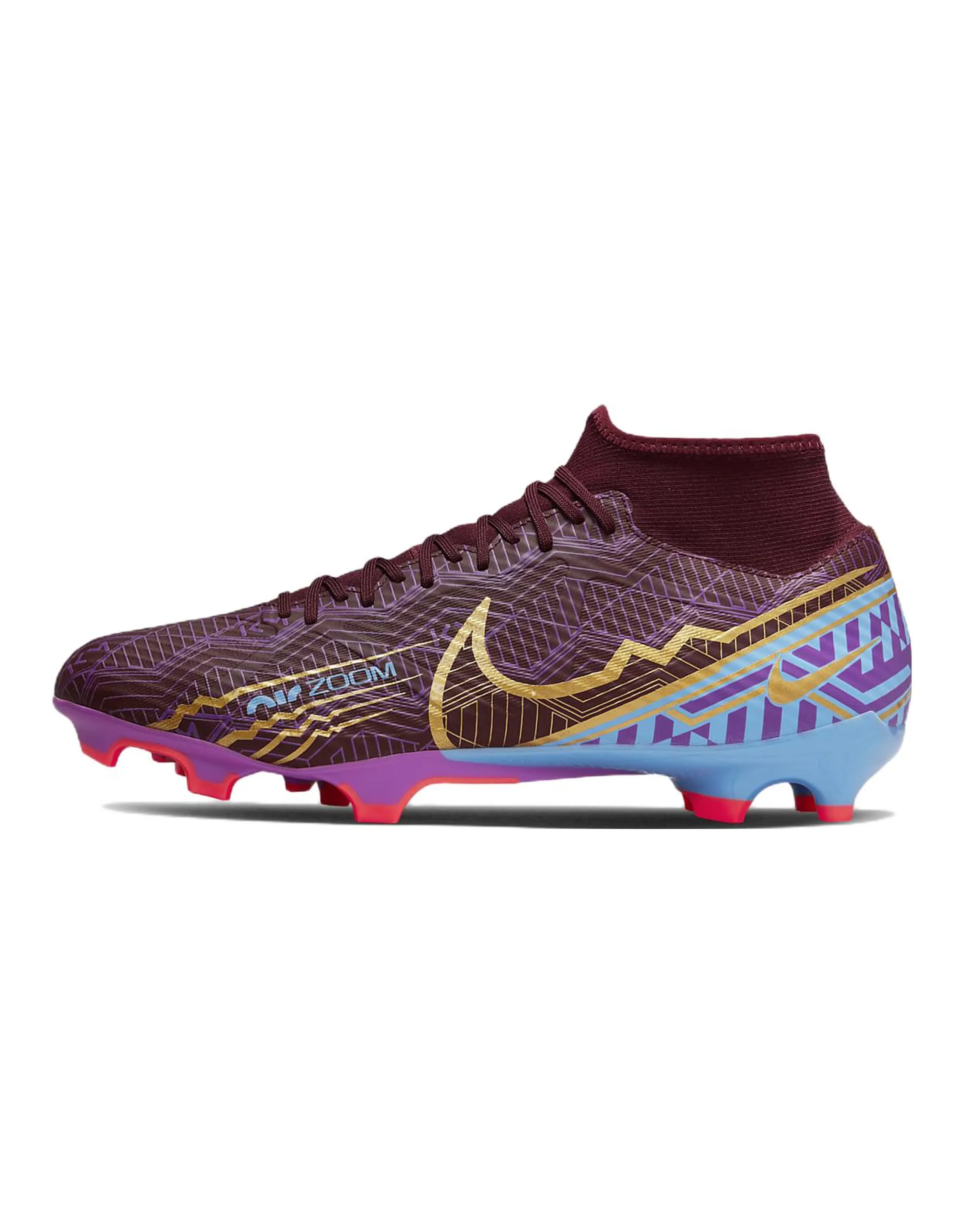 Nike Kylian Mbapp X Zoom Mercurial Superfly 9 Academy FG MG 'Dark Beetroot'