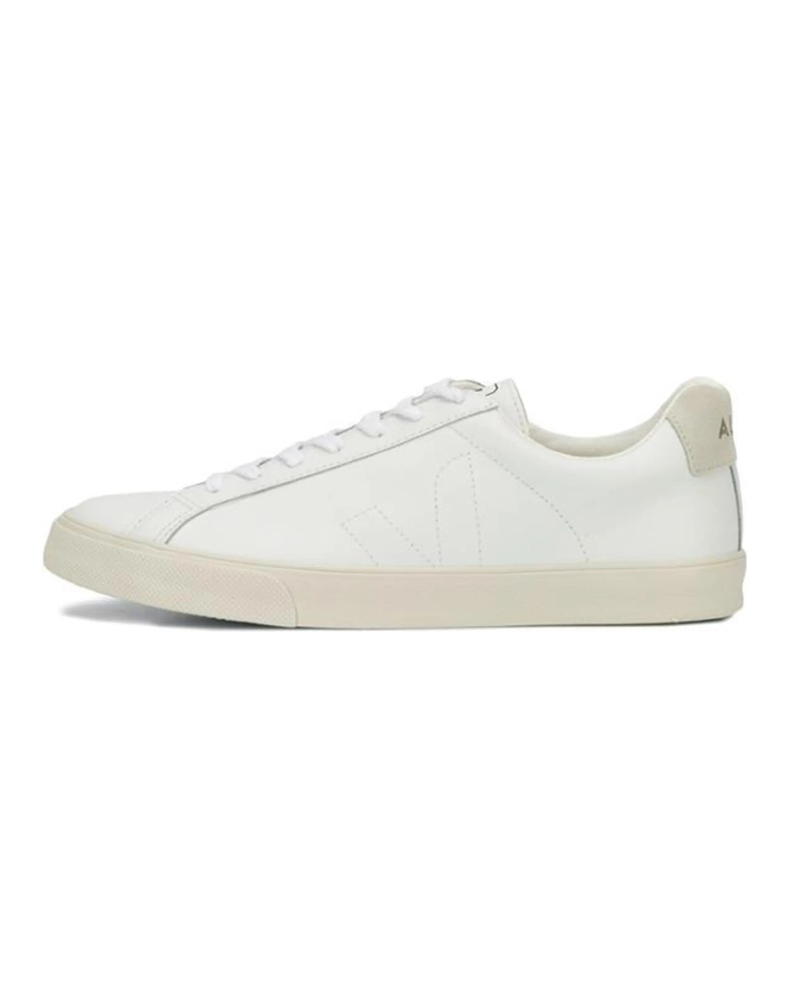 VEJA Esplar Leather Stitched White Tan