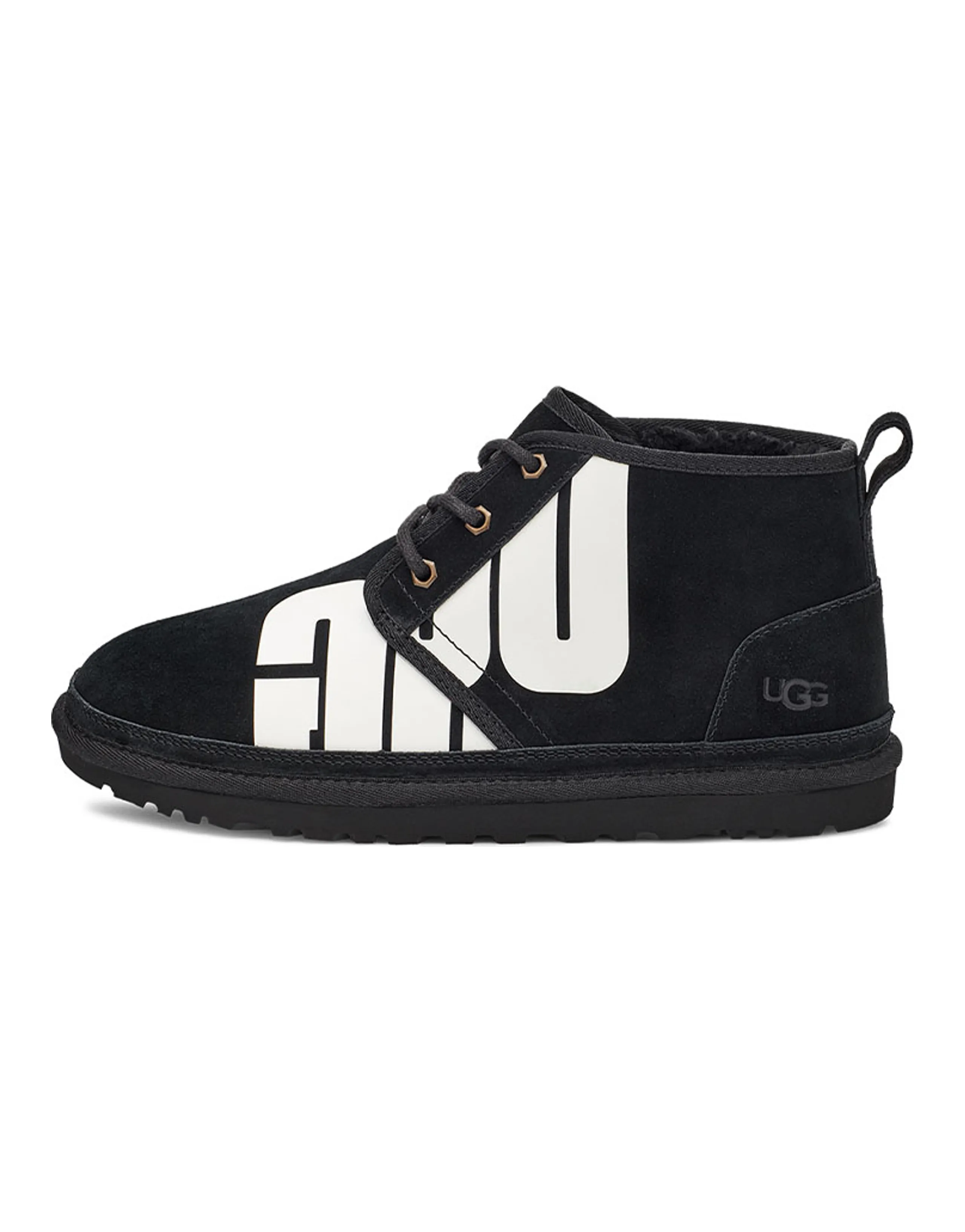 UGG Neumel Boot Chopd Black White