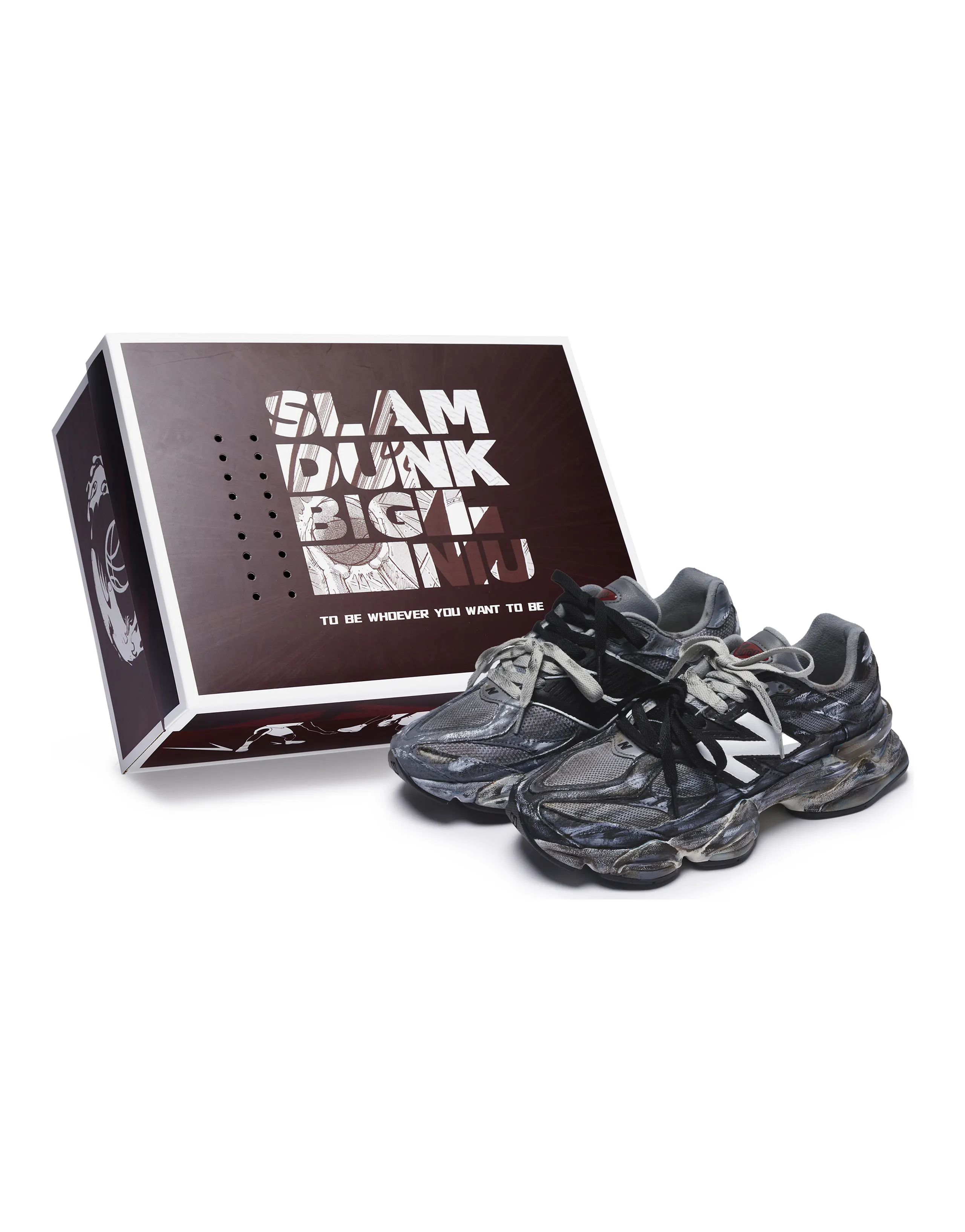 New Balance NB 9060 Casual Shoes Unisex Low-Top Black/White