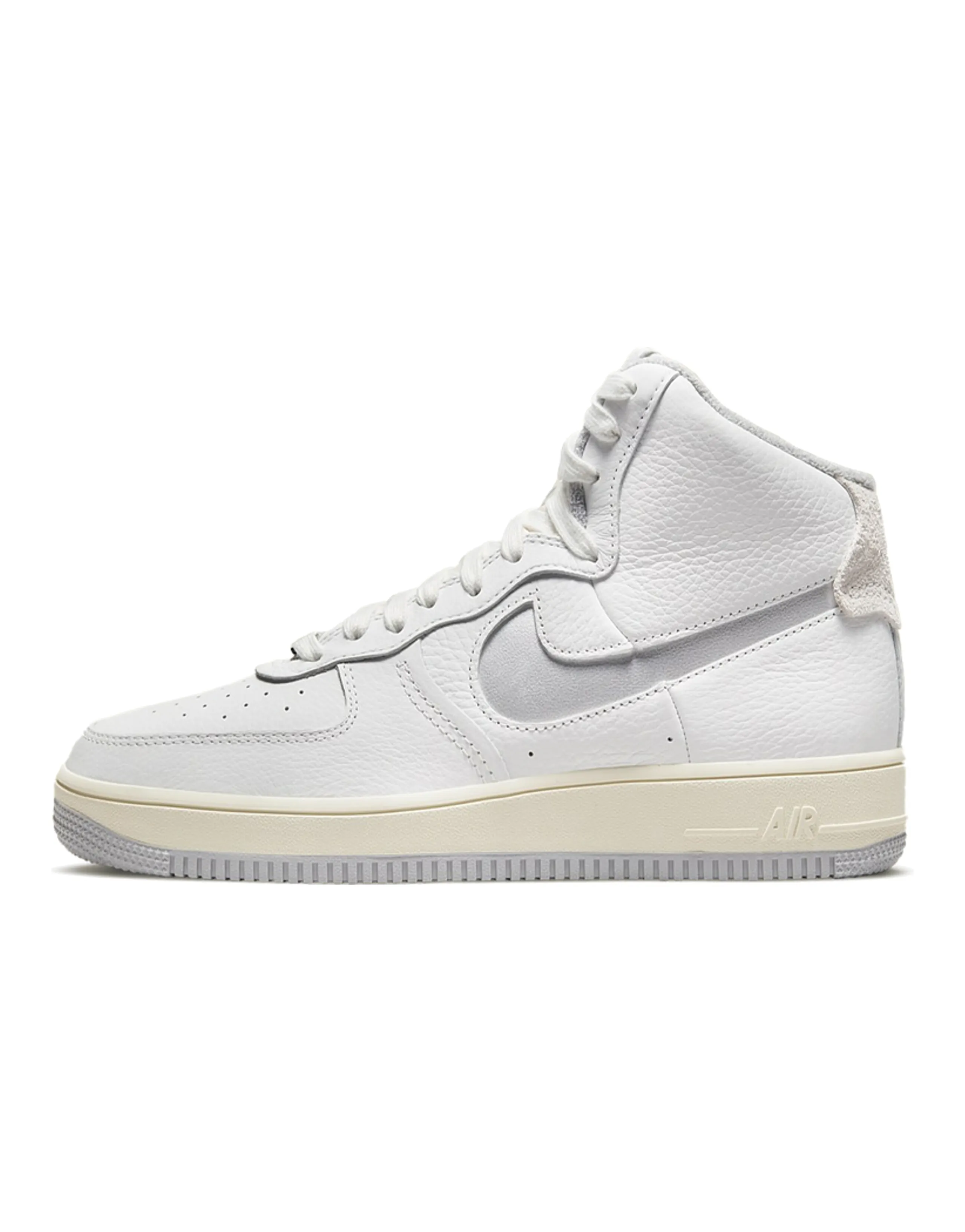 Nike Air Force 1 High Sculpt White Silver Women's