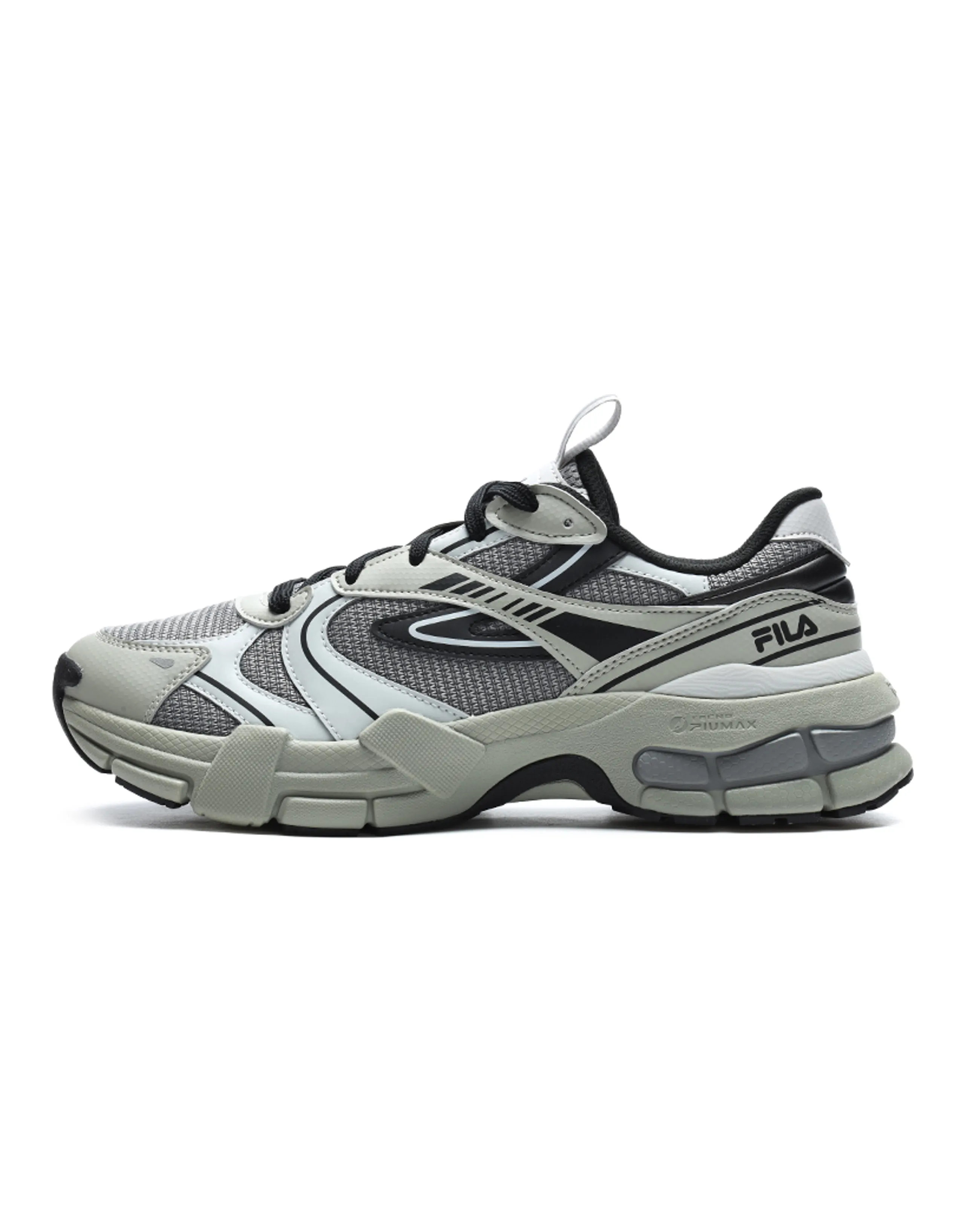 FILA DECODER Running Shoes Men Low-Top Black/Gray/White