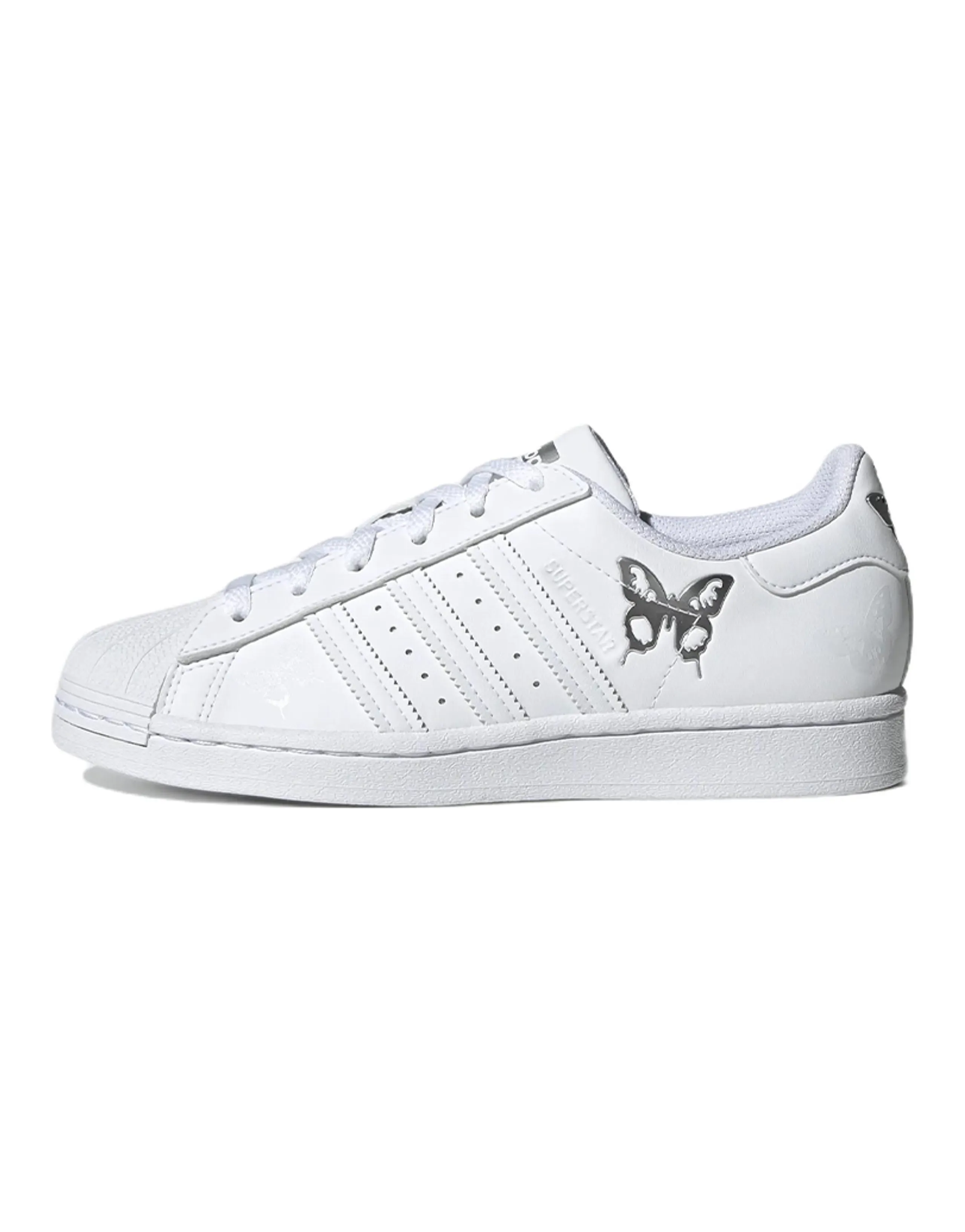 WMNS adidas originals Superstar 'White Gray'