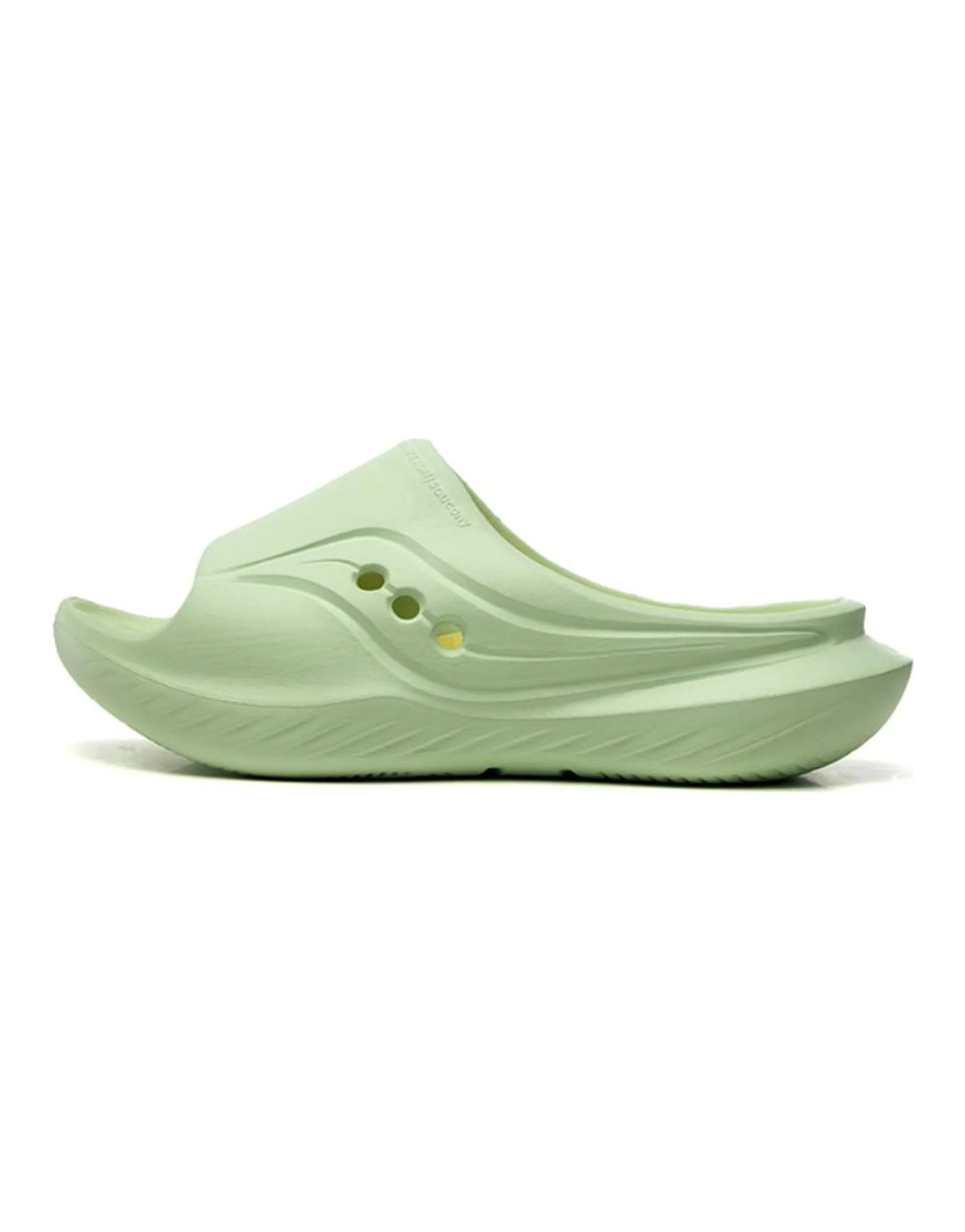 Saucony Cradle Slip-Resistant Abrasion-Resistant Slide Slippers Unisex Green