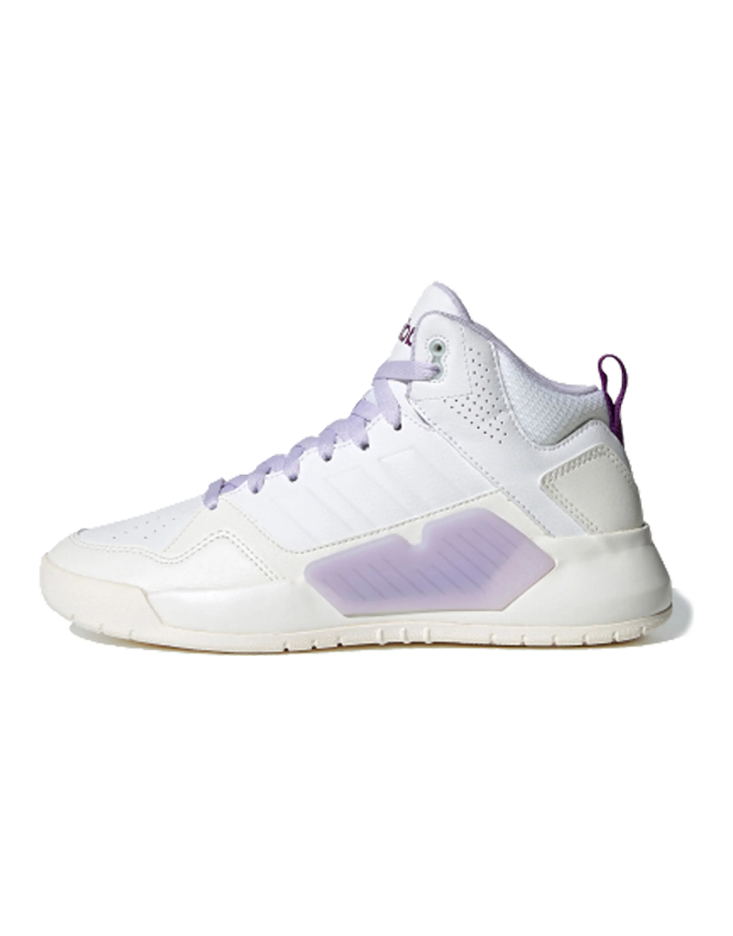 Adidas Neo Play9tis 2.0 'White Purple' Women's
